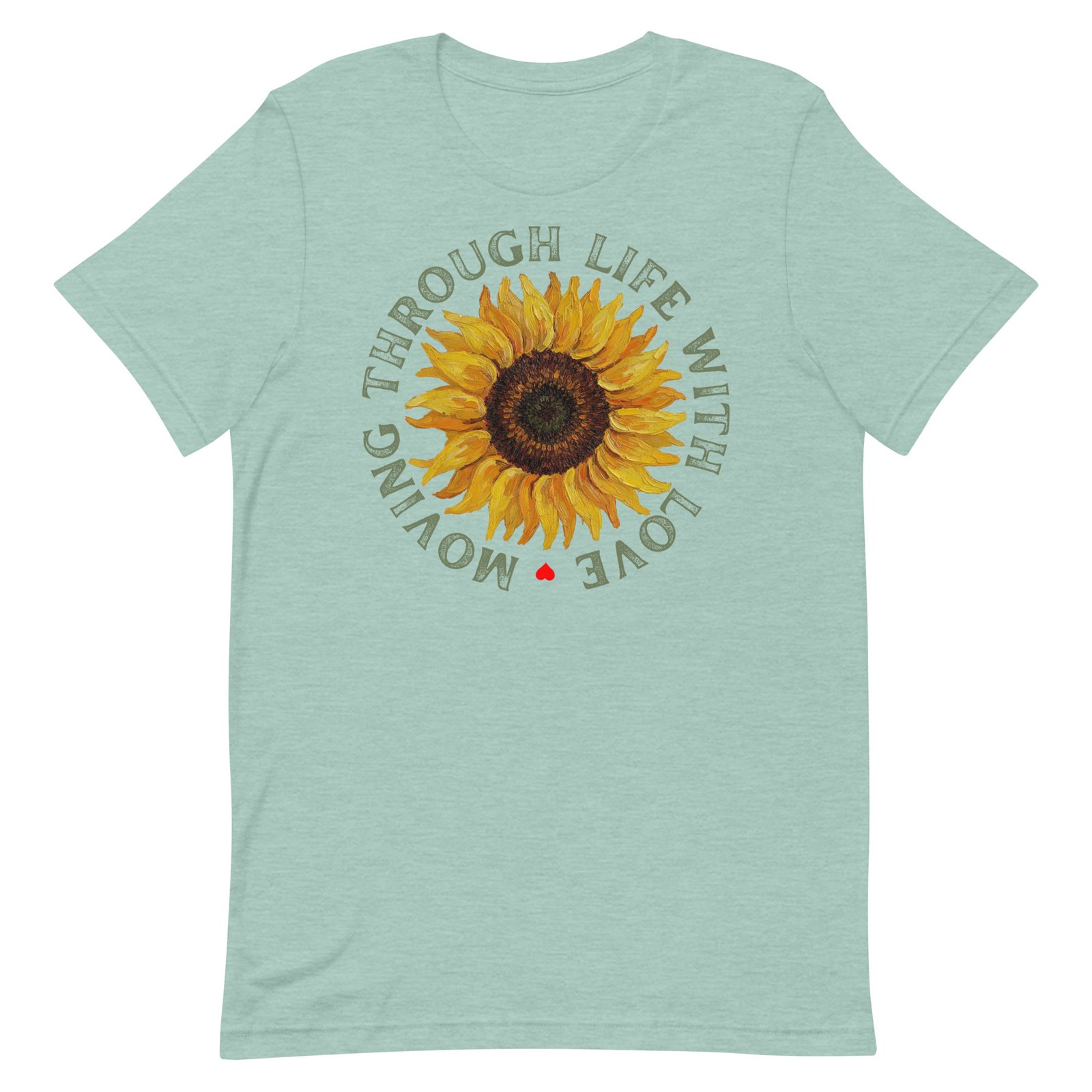 Moving through life with love Unisex t-shirt - Image 33