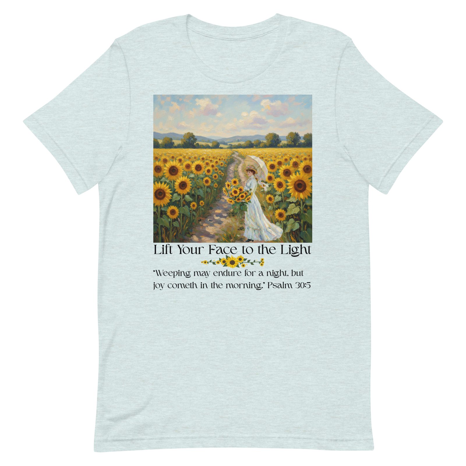Lift your face to the light-Unisex t-shirt - Image 34