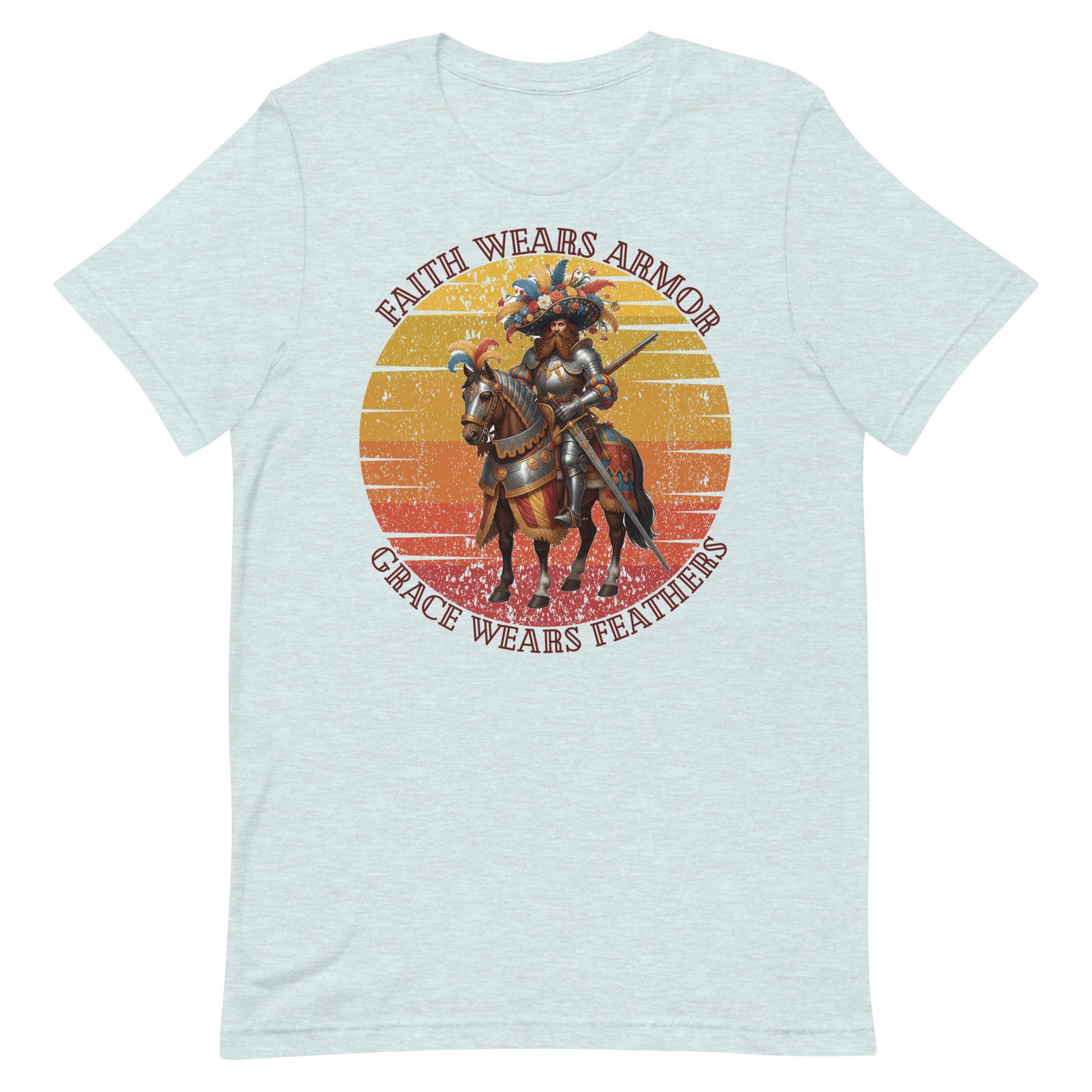 Armored and feathered Unisex t-shirt - Image 34