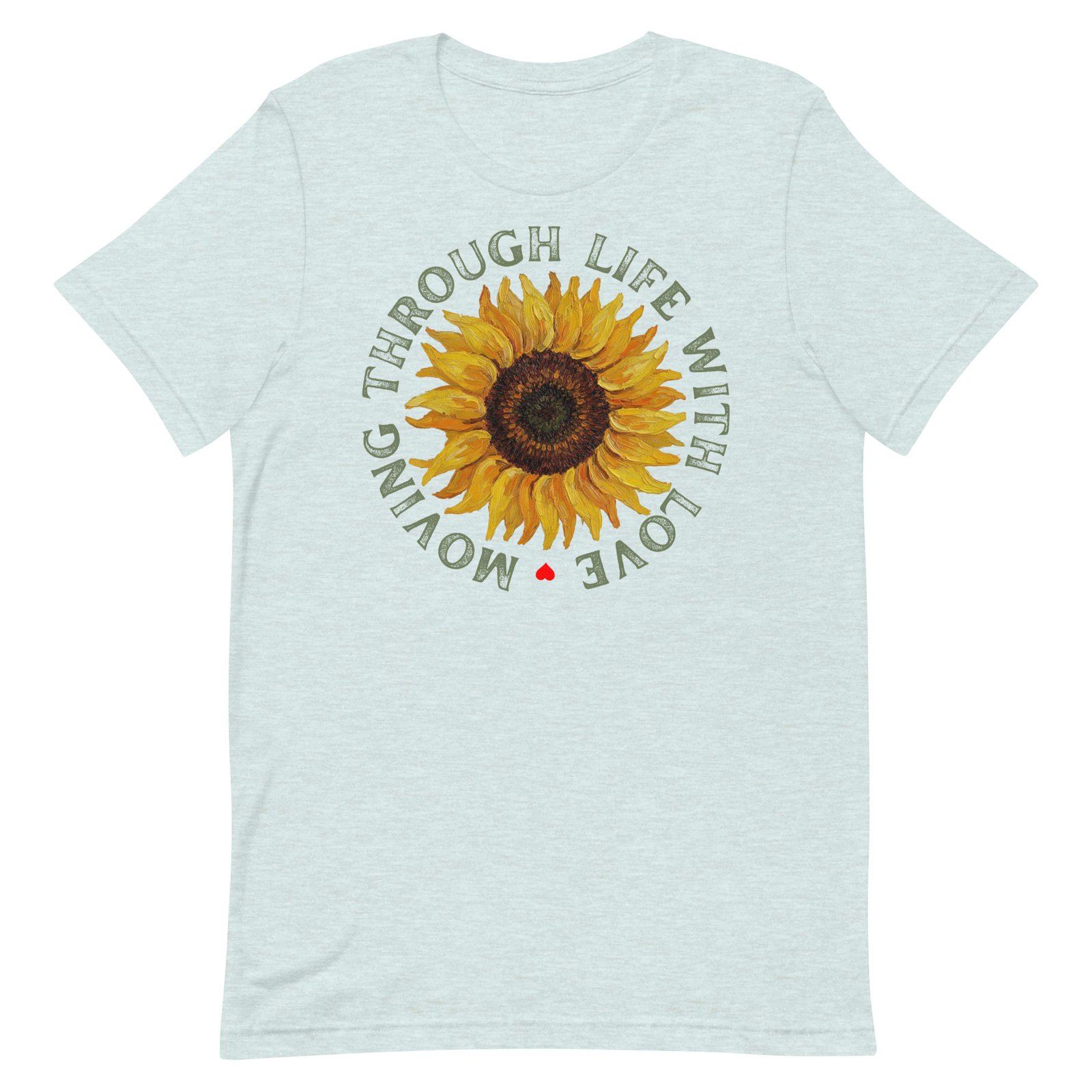 Moving through life with love Unisex t-shirt - Image 34
