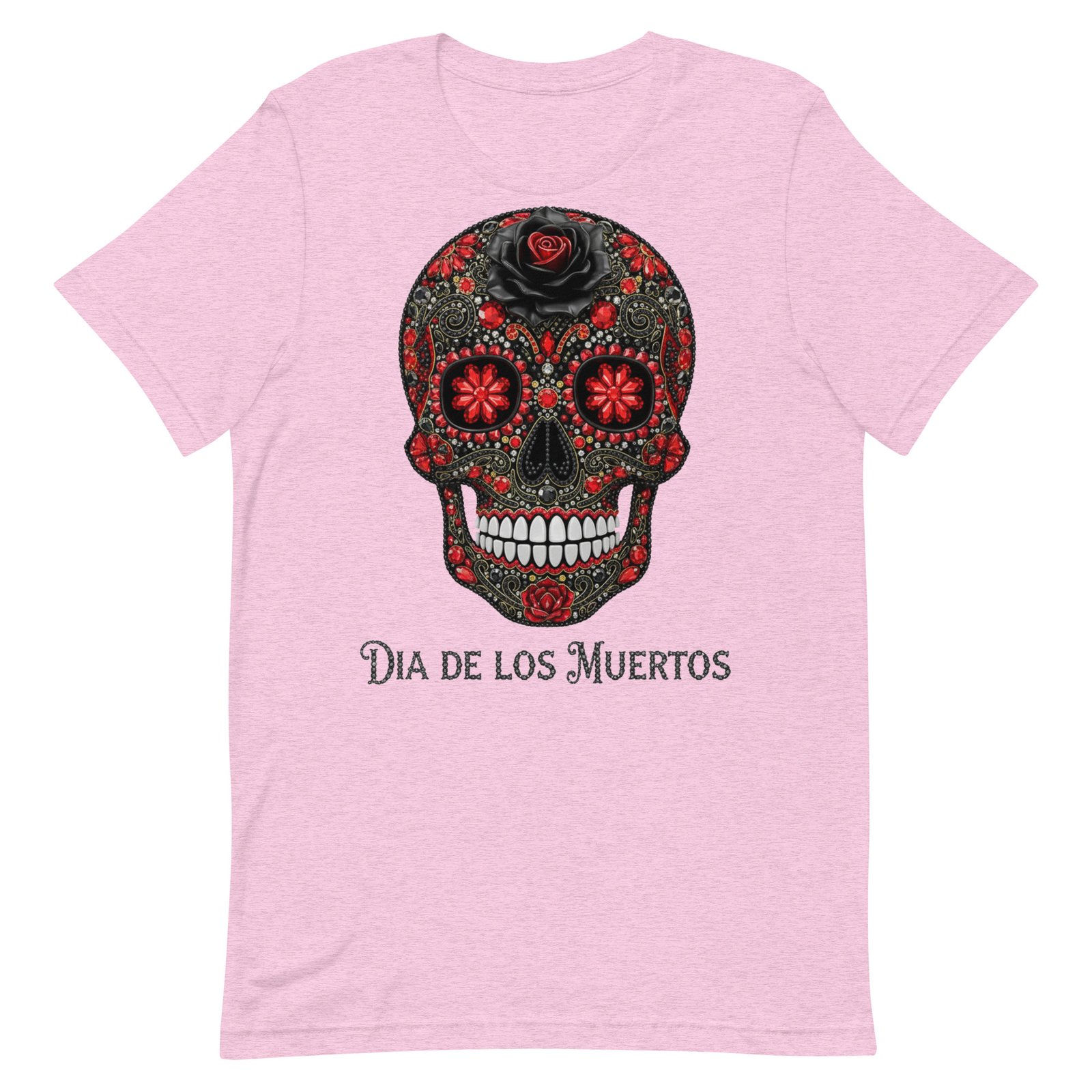 Dia de los Muertos Skull Unisex t-shirt - Image 35