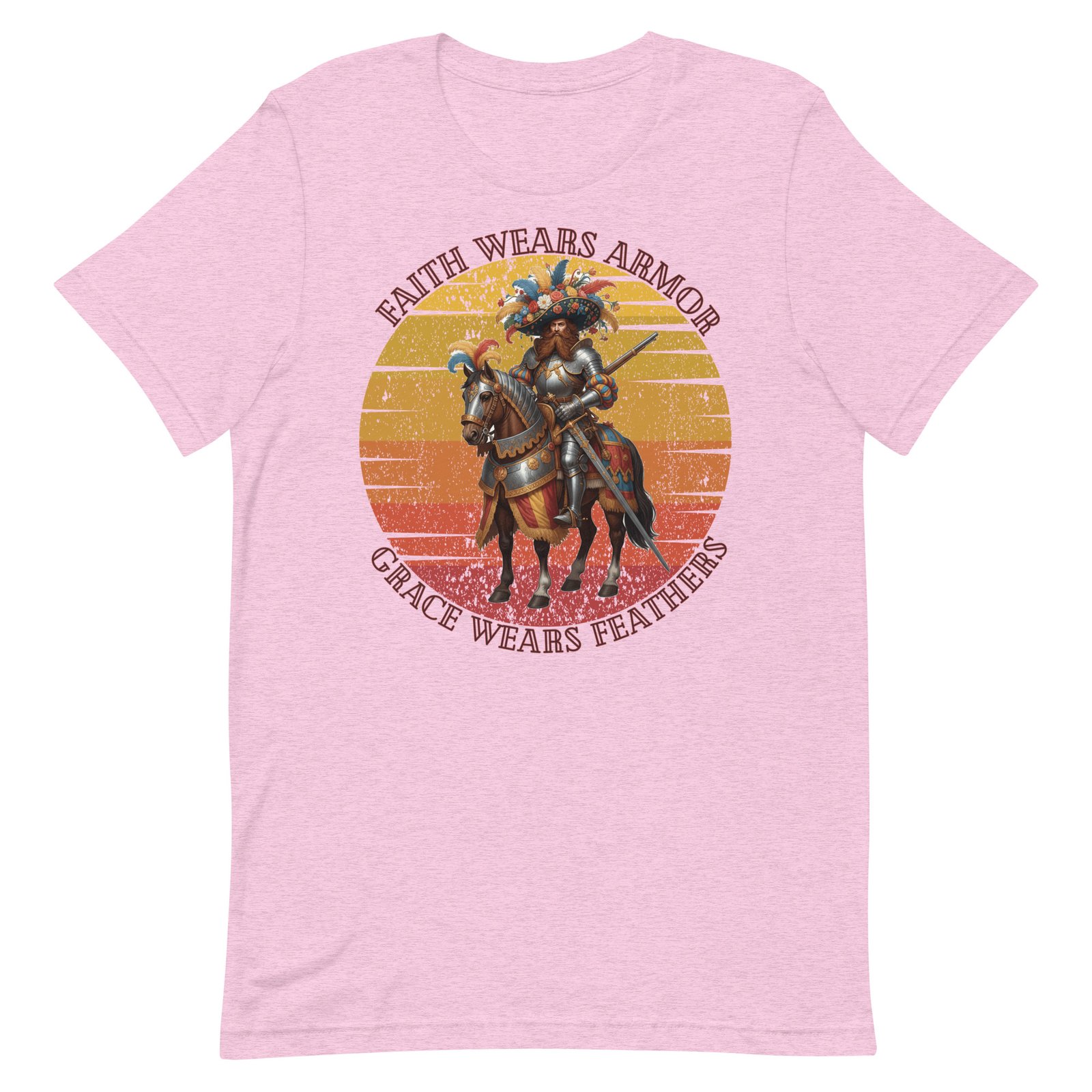 Armored and feathered Unisex t-shirt - Image 35
