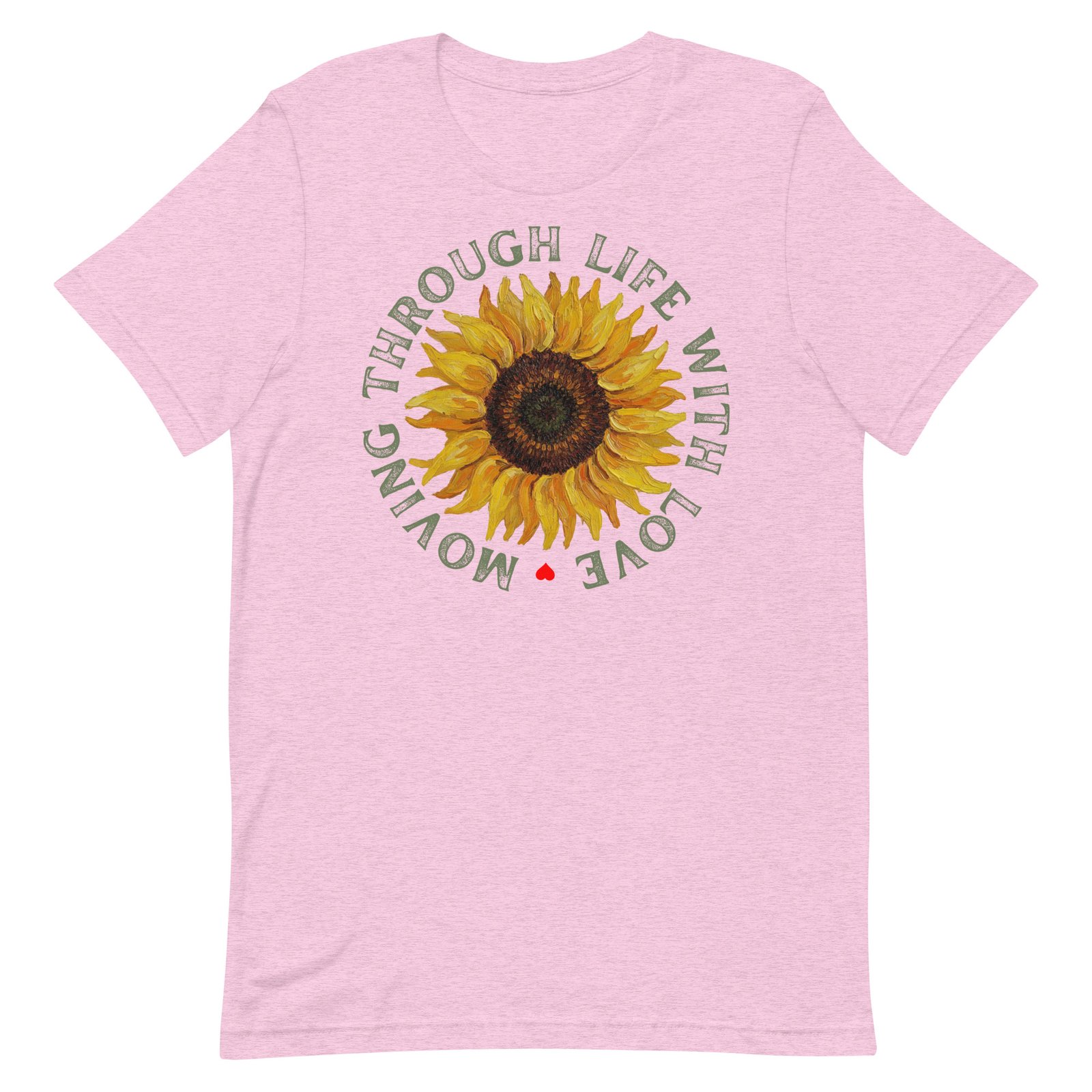 Moving through life with love Unisex t-shirt - Image 35