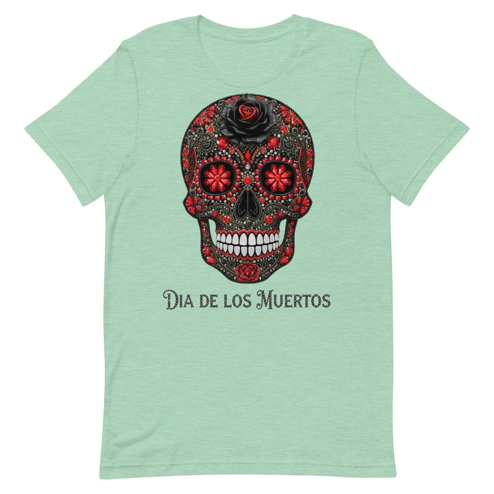 Dia de los Muertos Skull Unisex t-shirt - Image 36