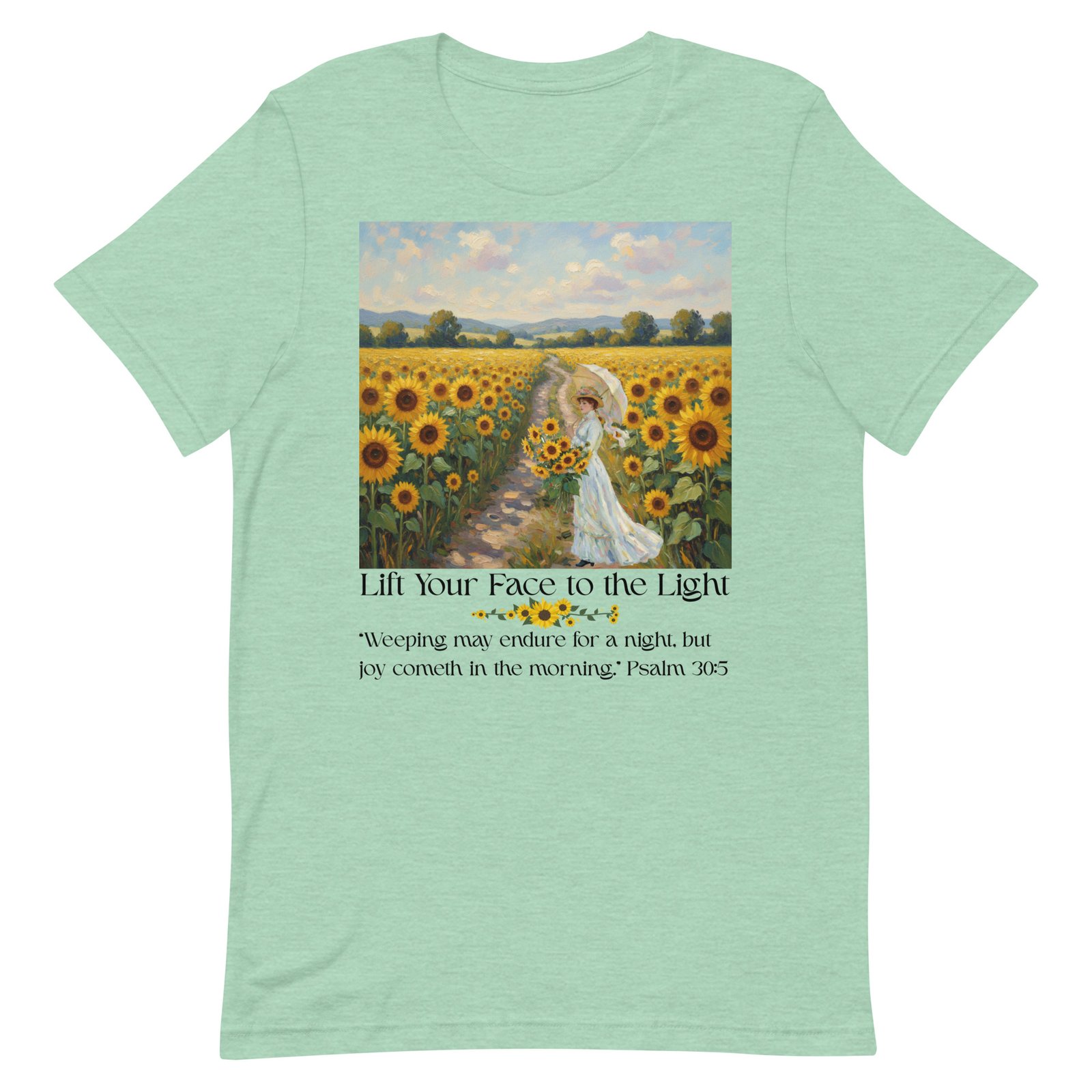 Lift your face to the light-Unisex t-shirt - Image 36