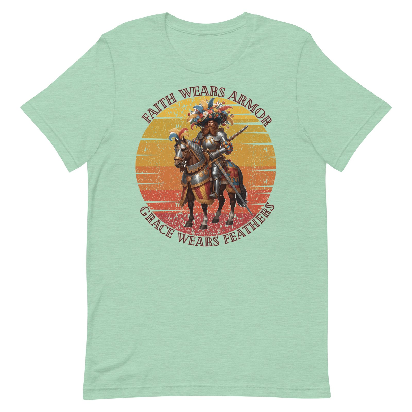 Armored and feathered Unisex t-shirt - Image 36