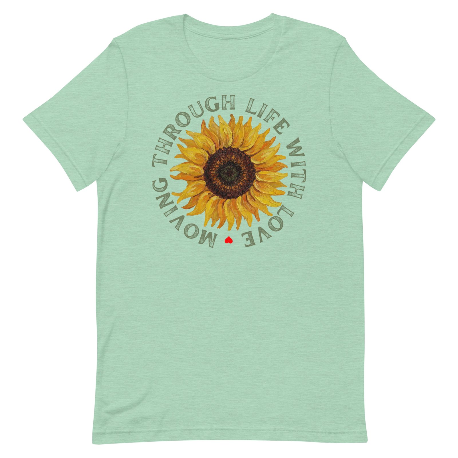 Moving through life with love Unisex t-shirt - Image 36