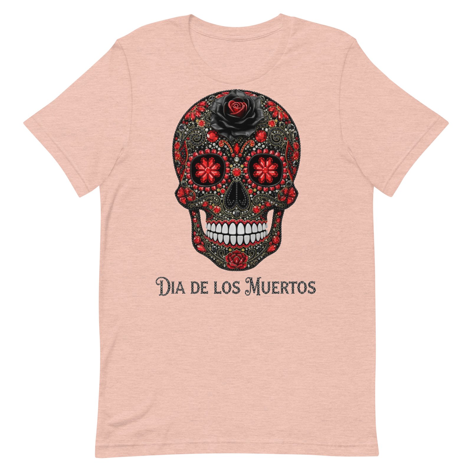 Dia de los Muertos Skull Unisex t-shirt - Image 37