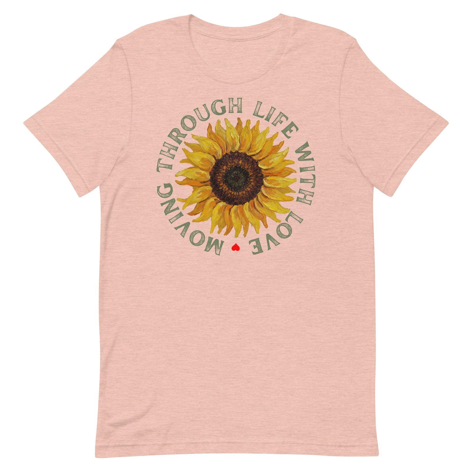 Moving through life with love Unisex t-shirt - Image 37
