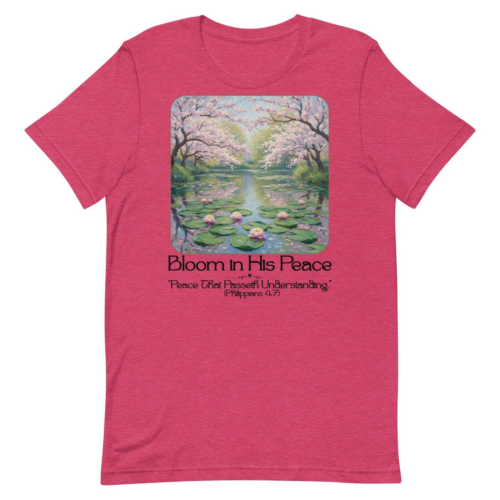 Bloom in his Peace Unisex t-shirt - Image 38