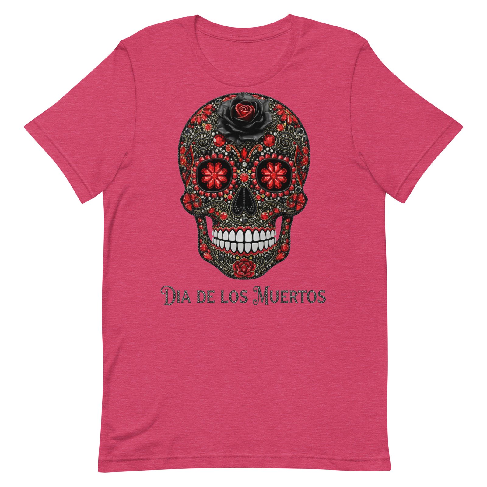 Dia de los Muertos Skull Unisex t-shirt - Image 38