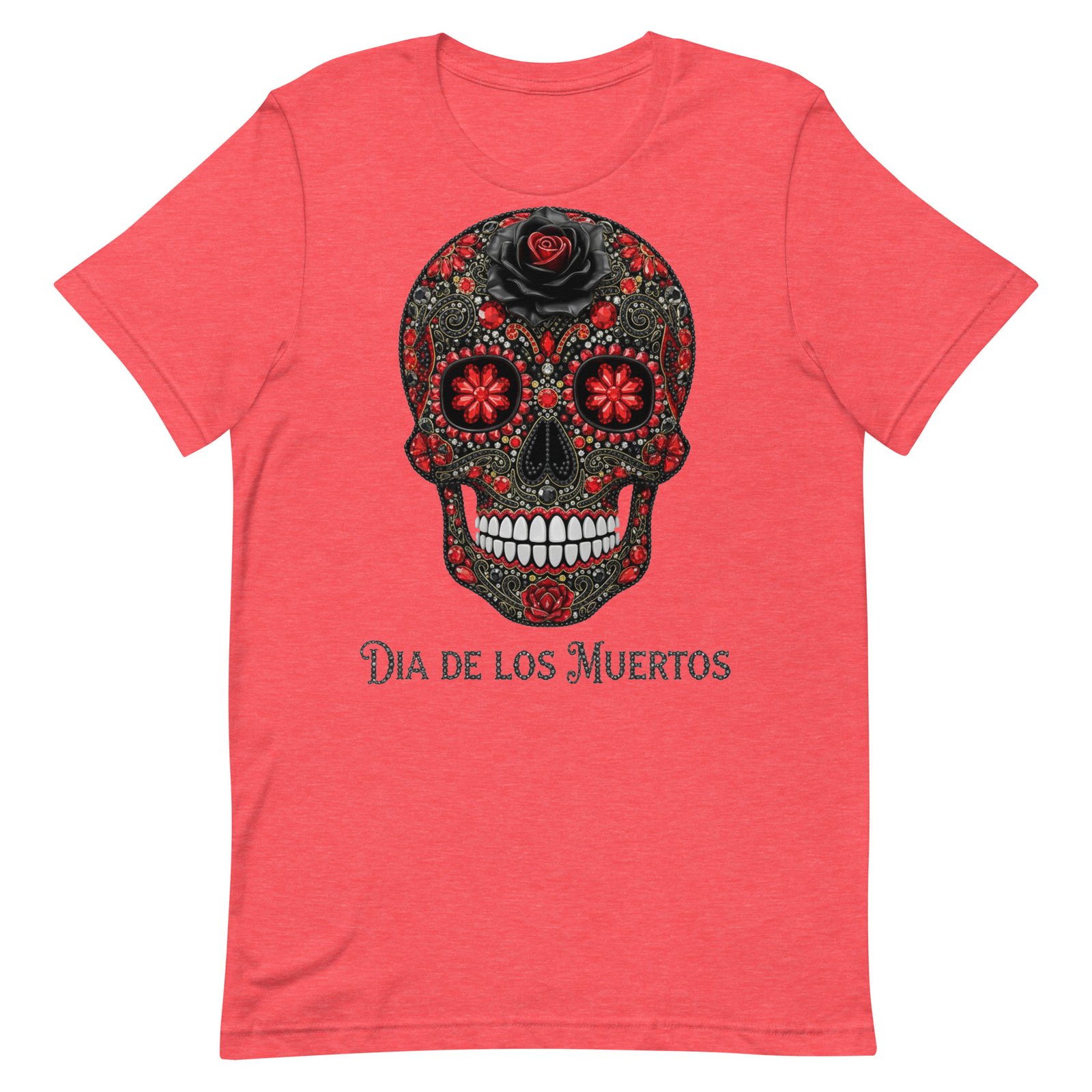 Dia de los Muertos Skull Unisex t-shirt - Image 75
