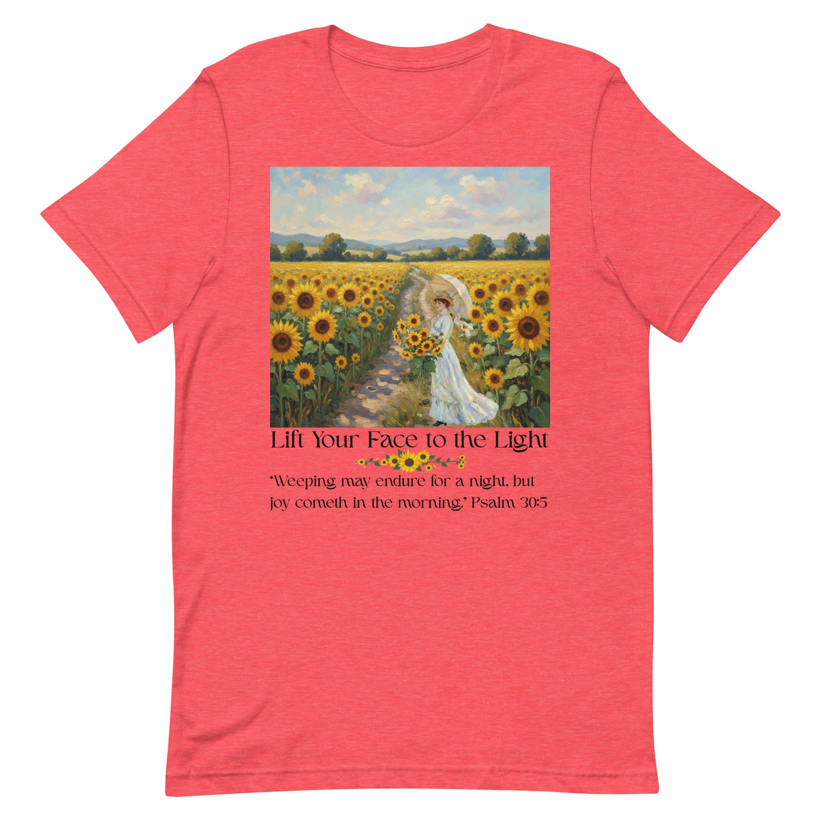 Lift your face to the light-Unisex t-shirt - Image 75
