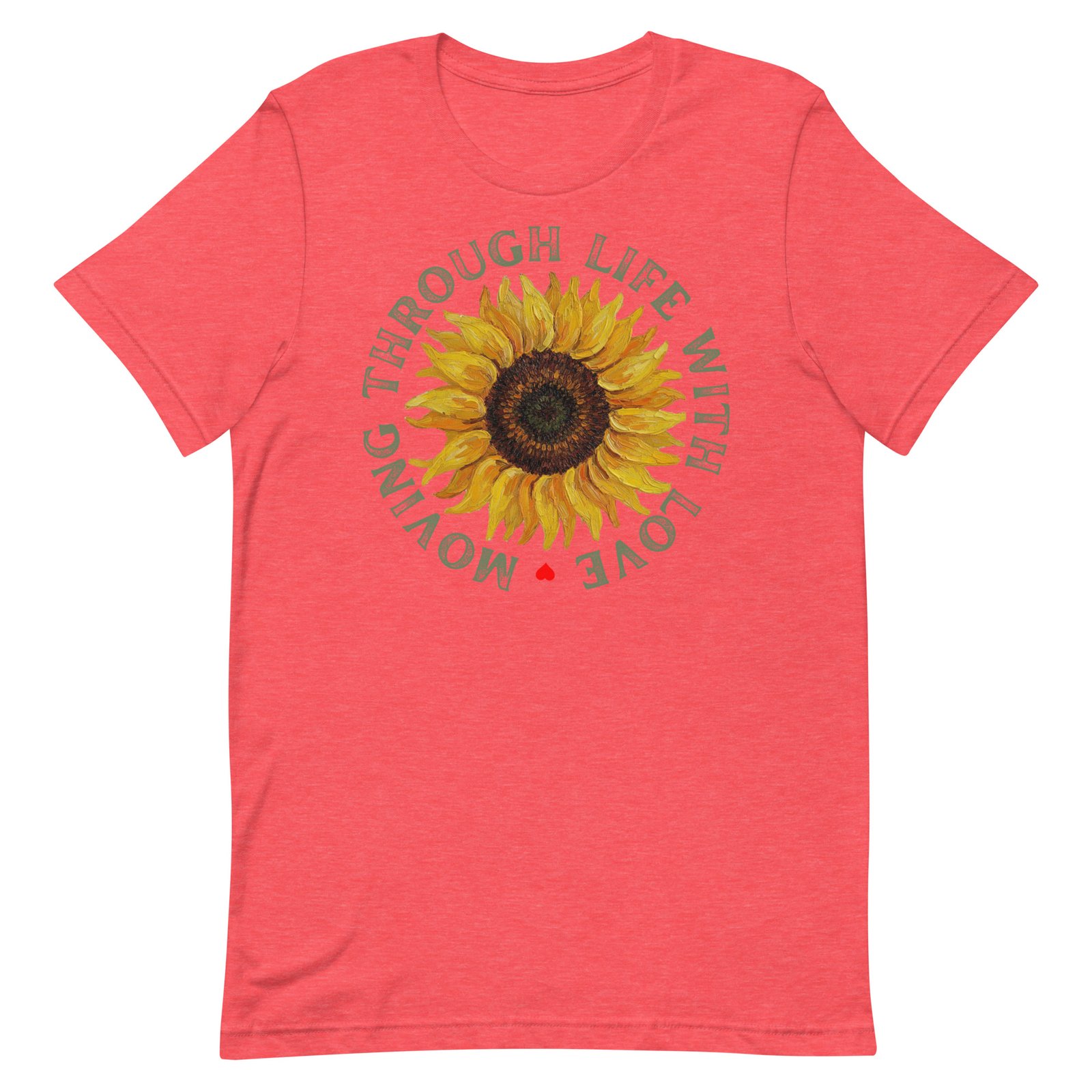 Moving through life with love Unisex t-shirt - Image 75