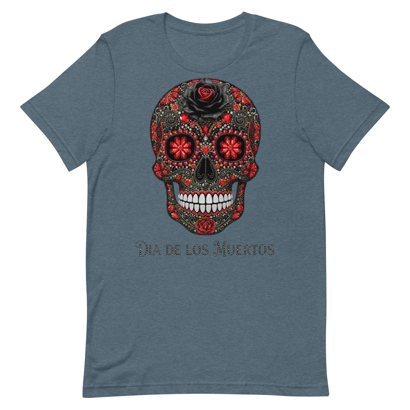 Dia de los Muertos Skull Unisex t-shirt - Image 40