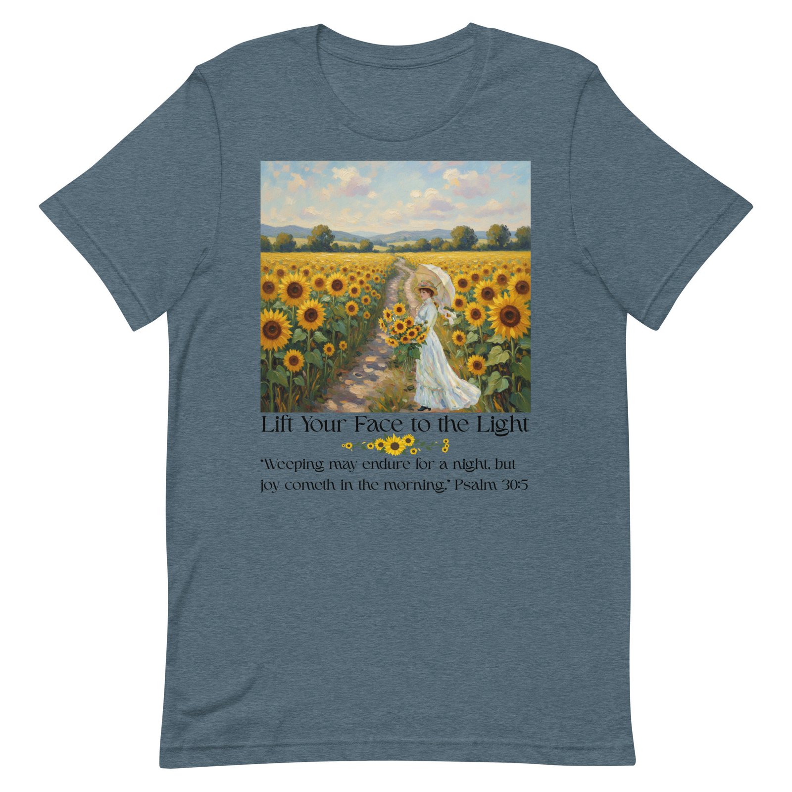 Lift your face to the light-Unisex t-shirt - Image 40