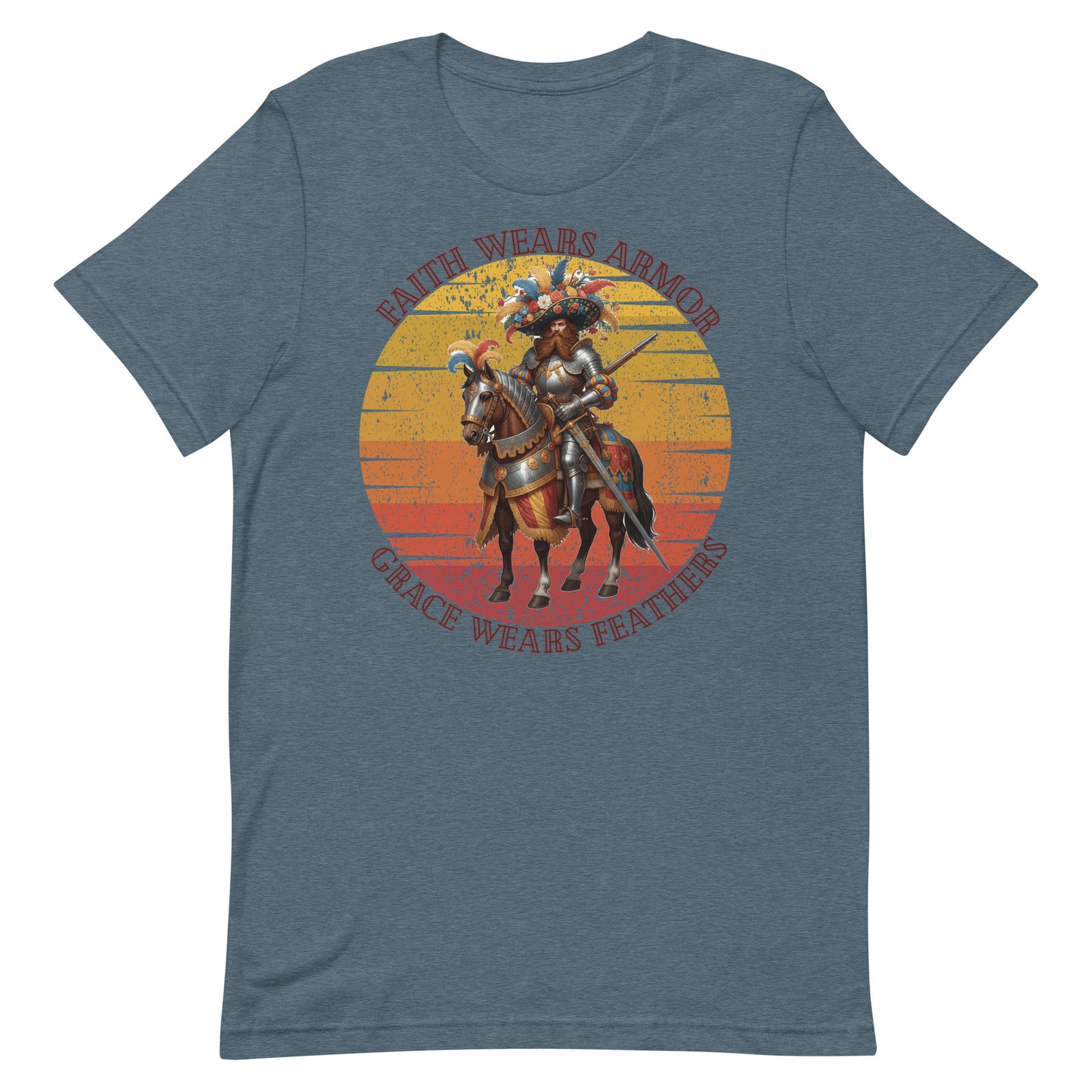 Armored and feathered Unisex t-shirt - Image 40