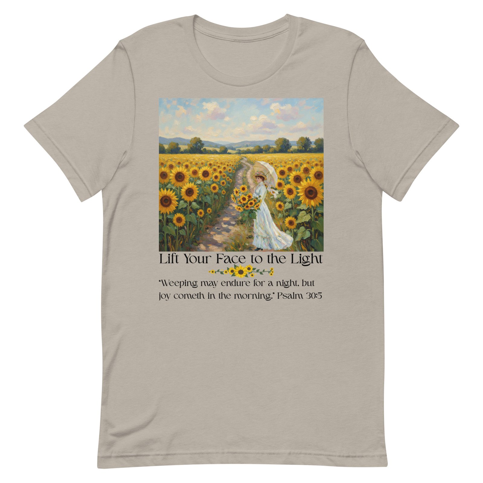 Lift your face to the light-Unisex t-shirt - Image 41