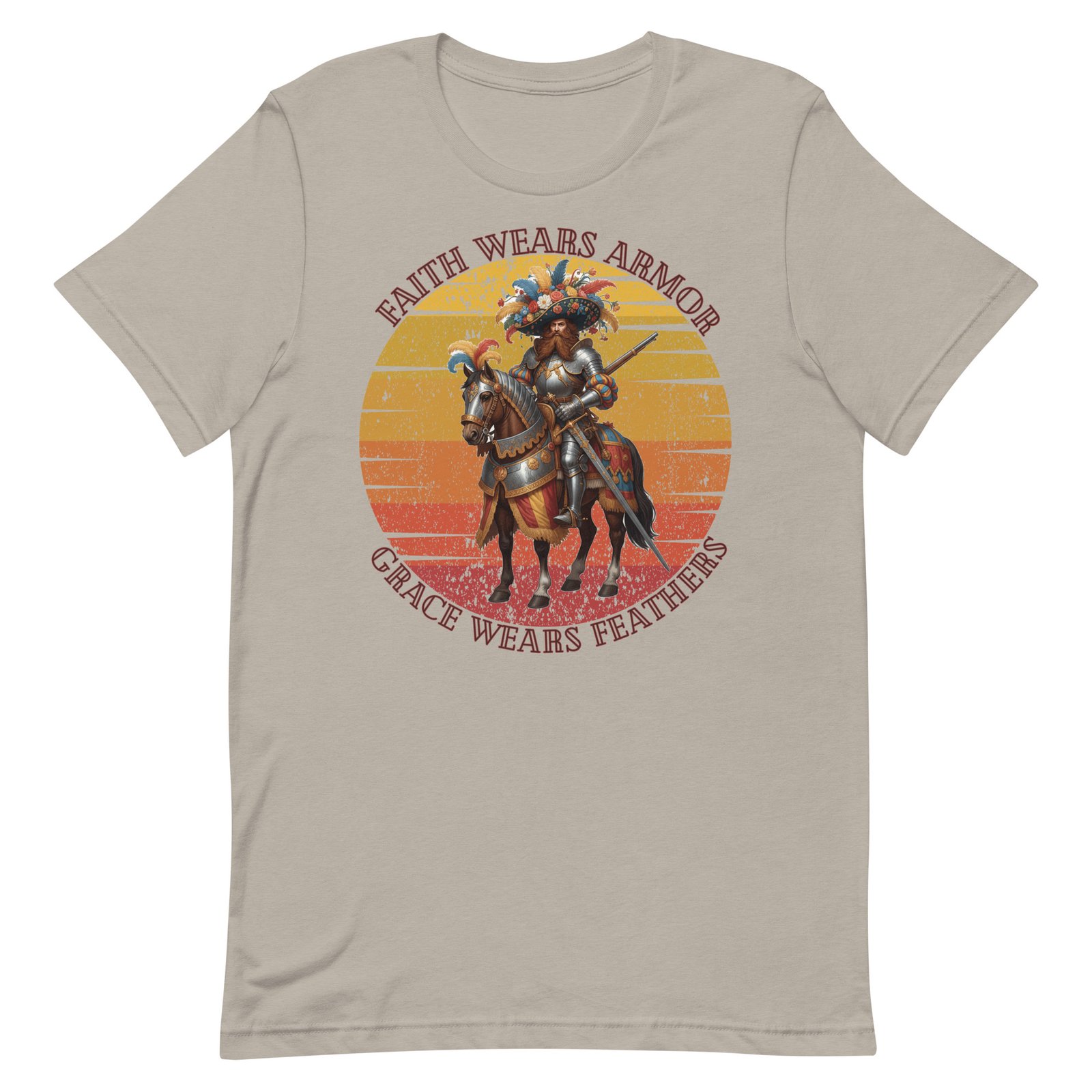 Armored and feathered Unisex t-shirt - Image 41