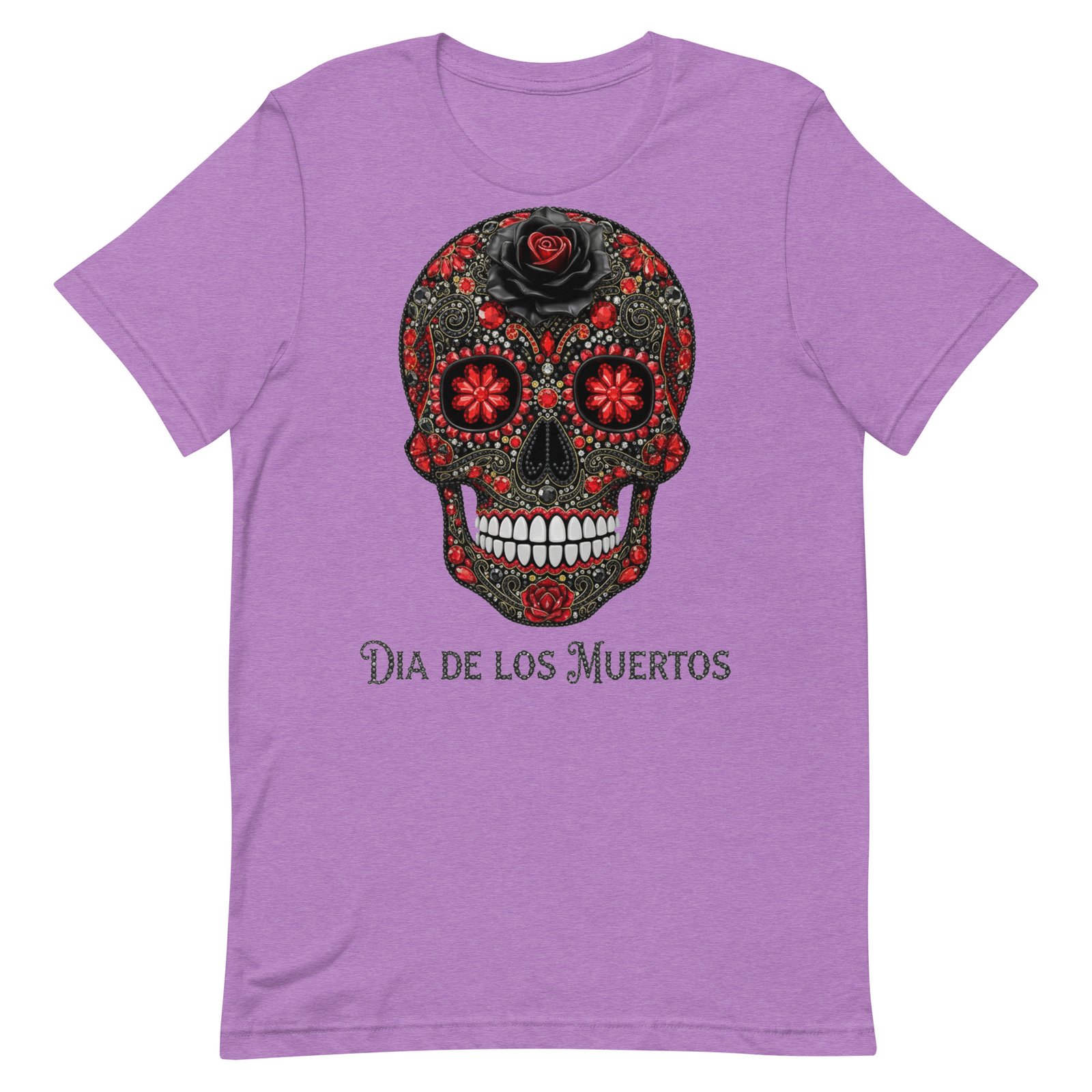 Dia de los Muertos Skull Unisex t-shirt - Image 83