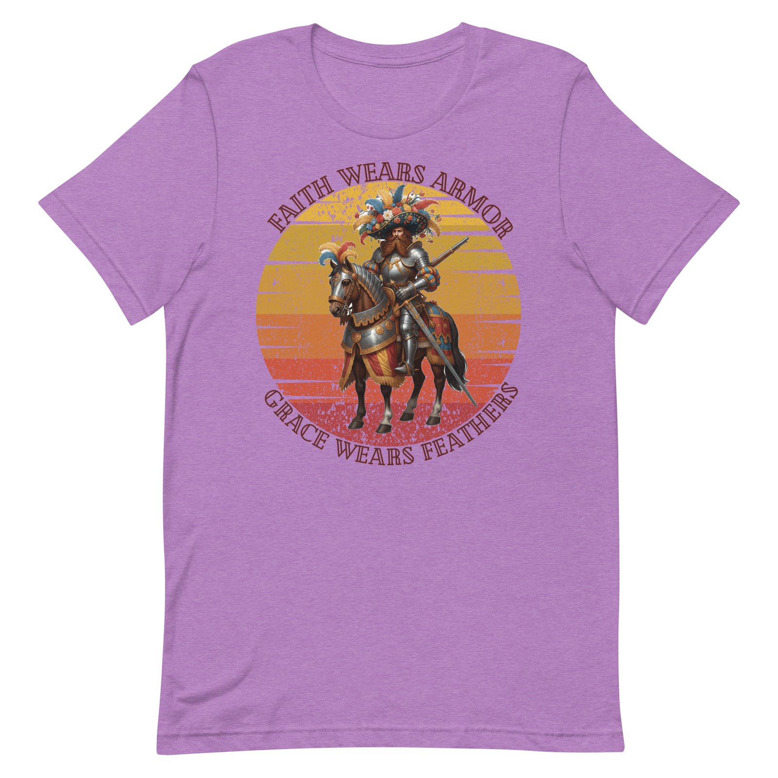 Armored and feathered Unisex t-shirt - Image 83