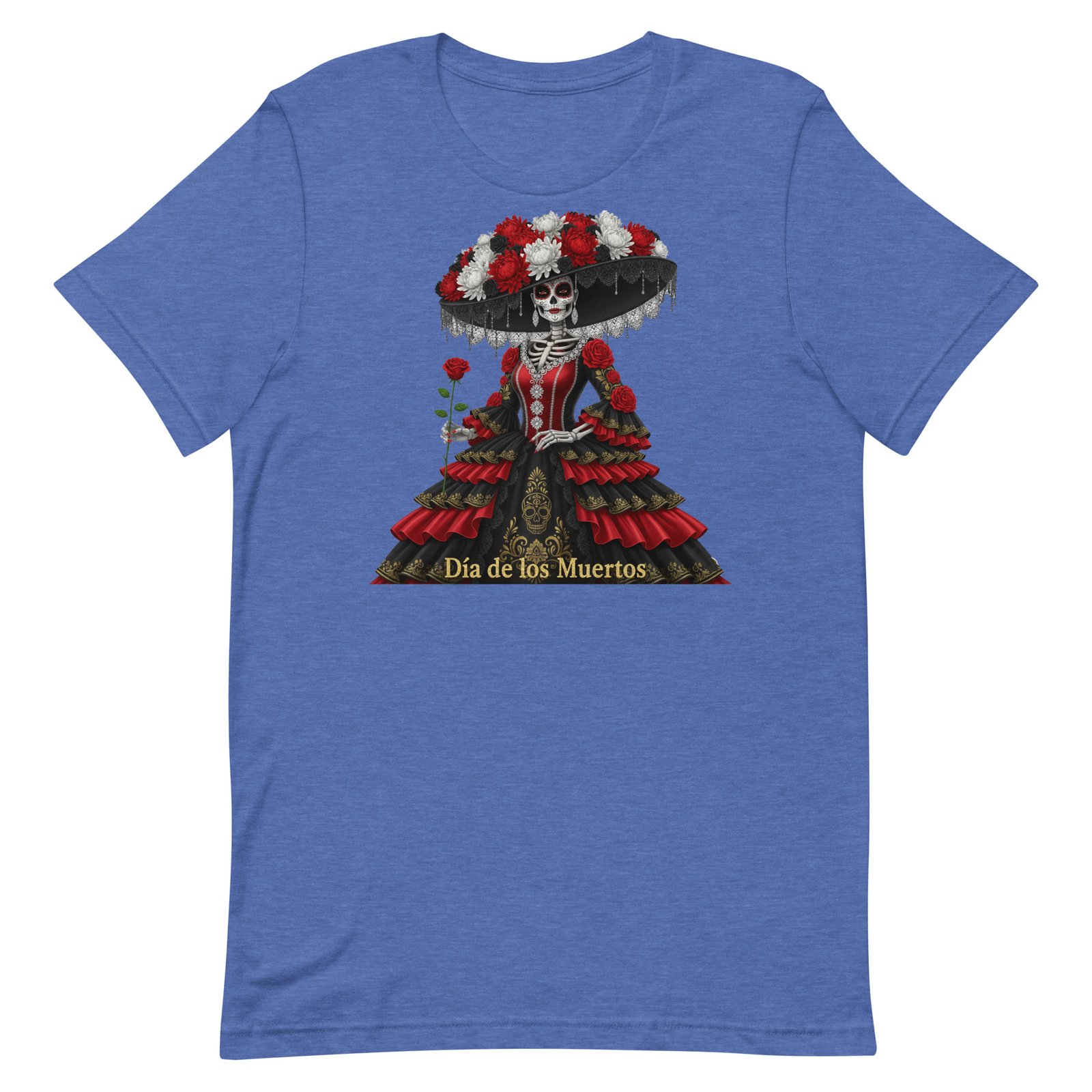 Catrina Dia de los Muertos Unisex t-shirt - Image 42
