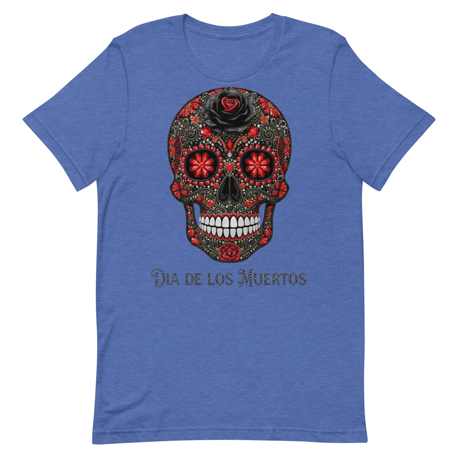Dia de los Muertos Skull Unisex t-shirt - Image 42