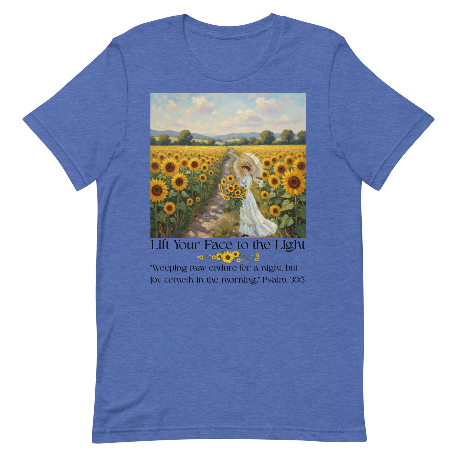 Lift your face to the light-Unisex t-shirt - Image 42