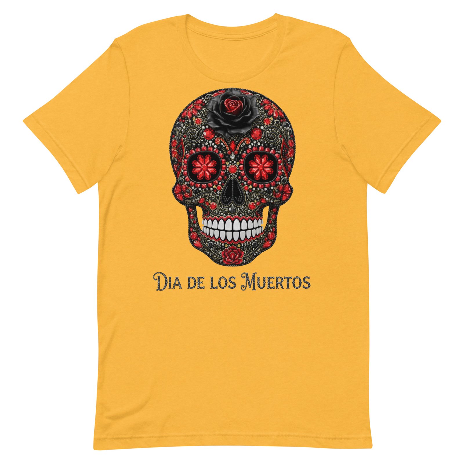 Dia de los Muertos Skull Unisex t-shirt - Image 94