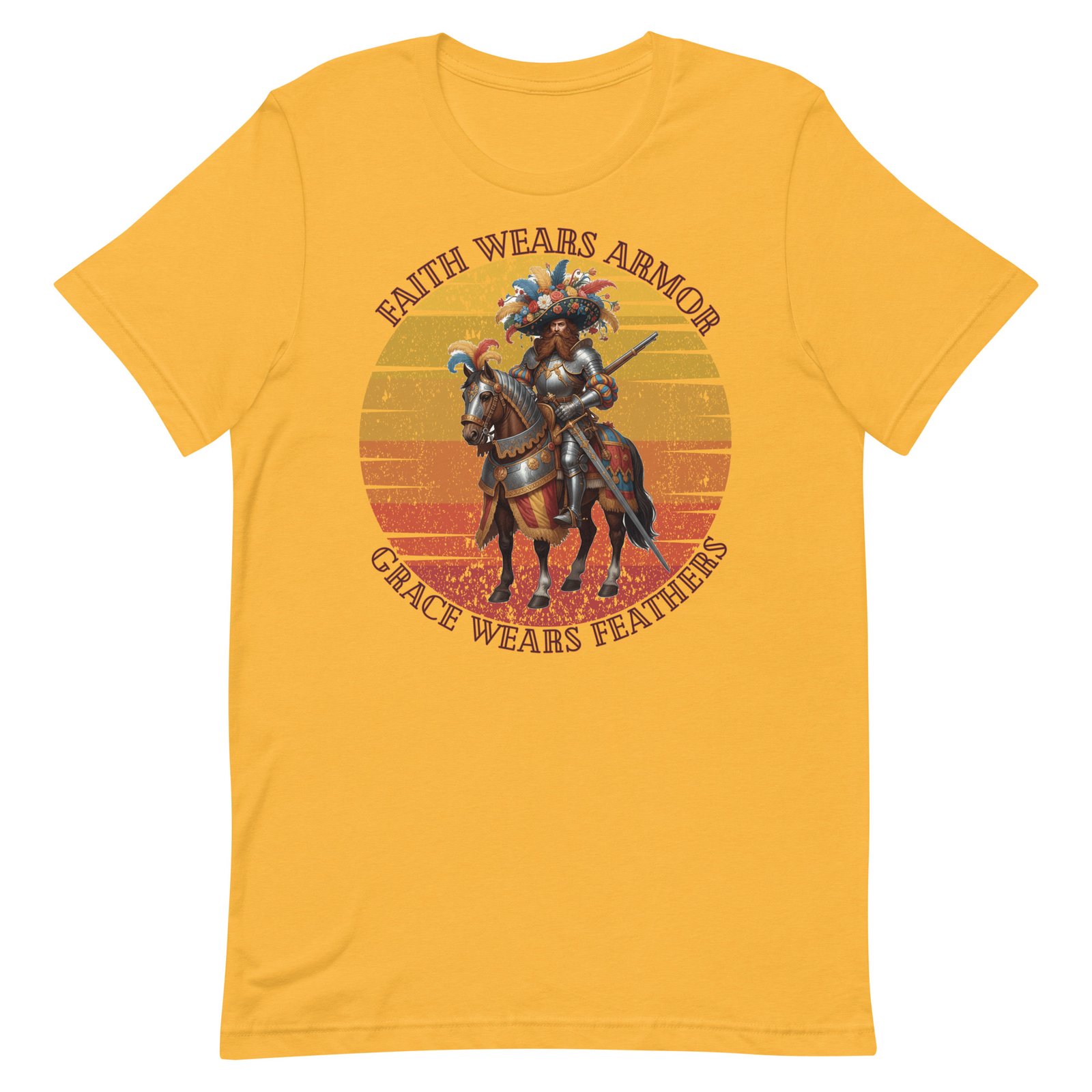 Armored and feathered Unisex t-shirt - Image 94