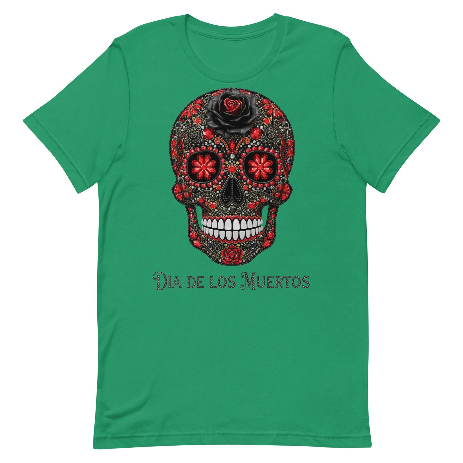 Dia de los Muertos Skull Unisex t-shirt - Image 43