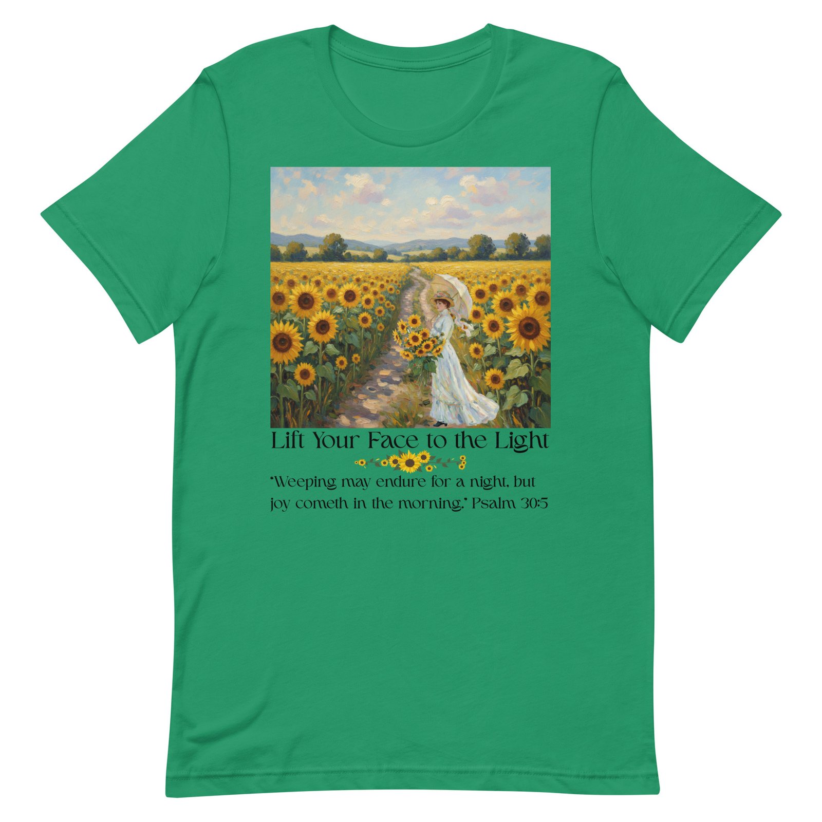 Lift your face to the light-Unisex t-shirt - Image 43