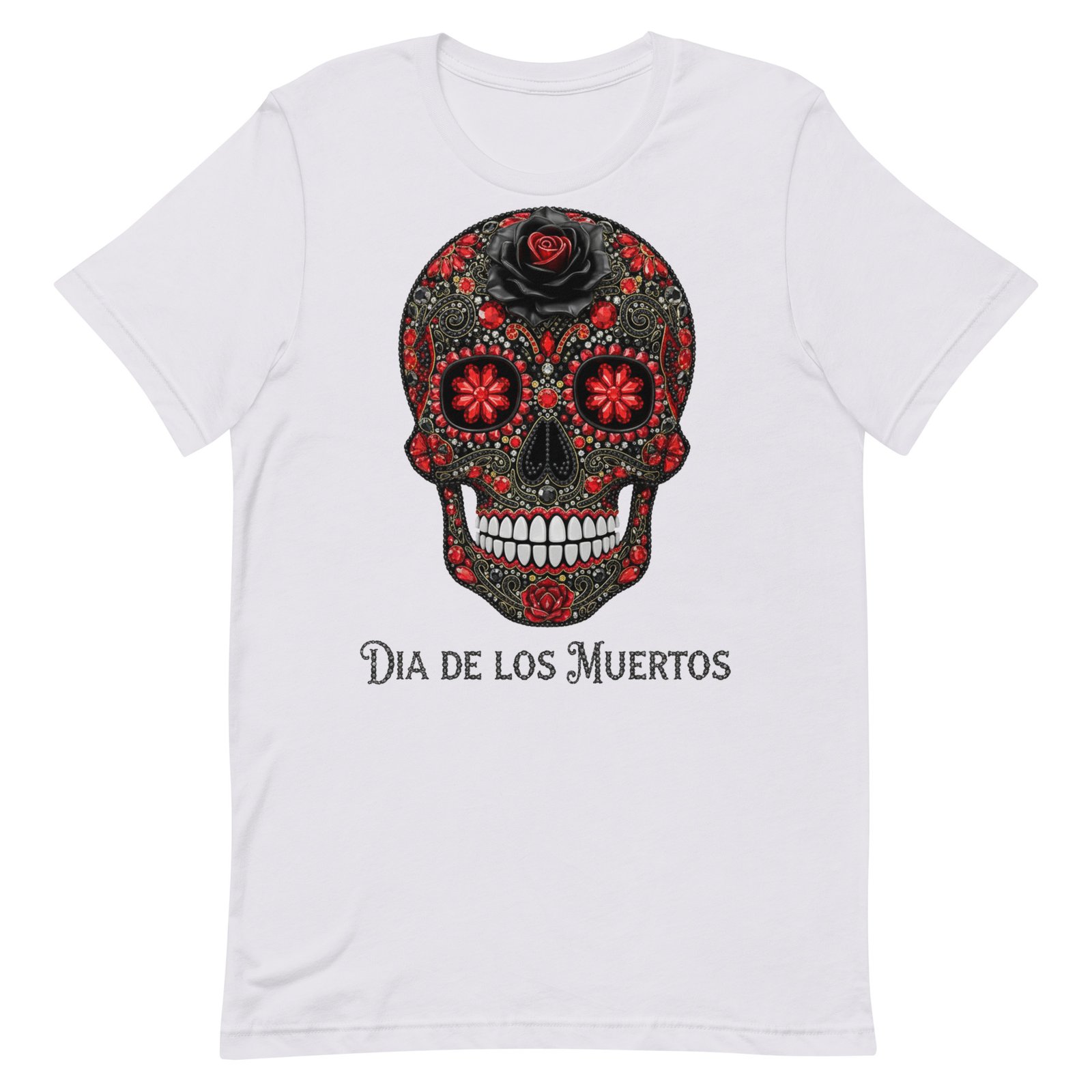 Dia de los Muertos Skull Unisex t-shirt - Image 44