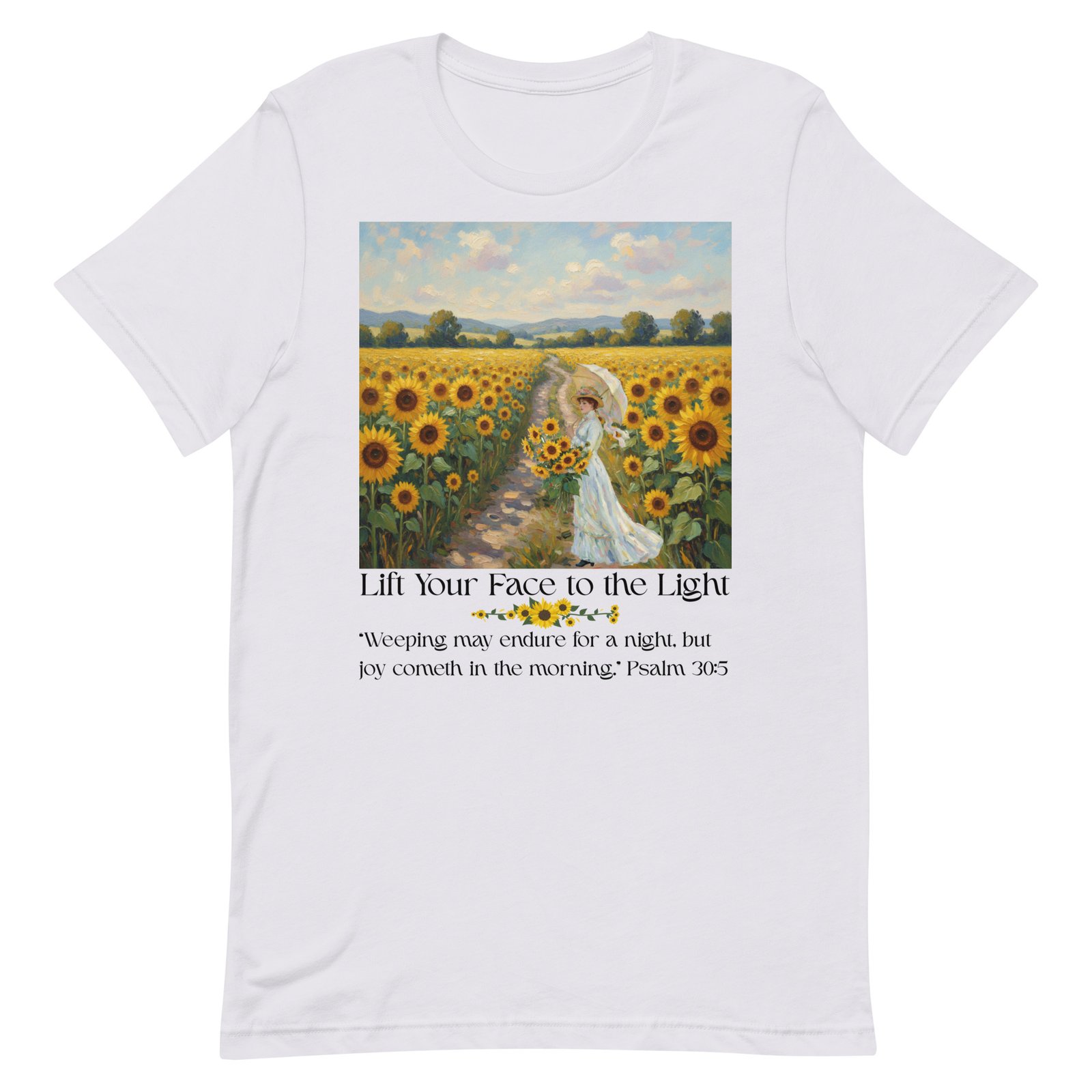 Lift your face to the light-Unisex t-shirt - Image 44