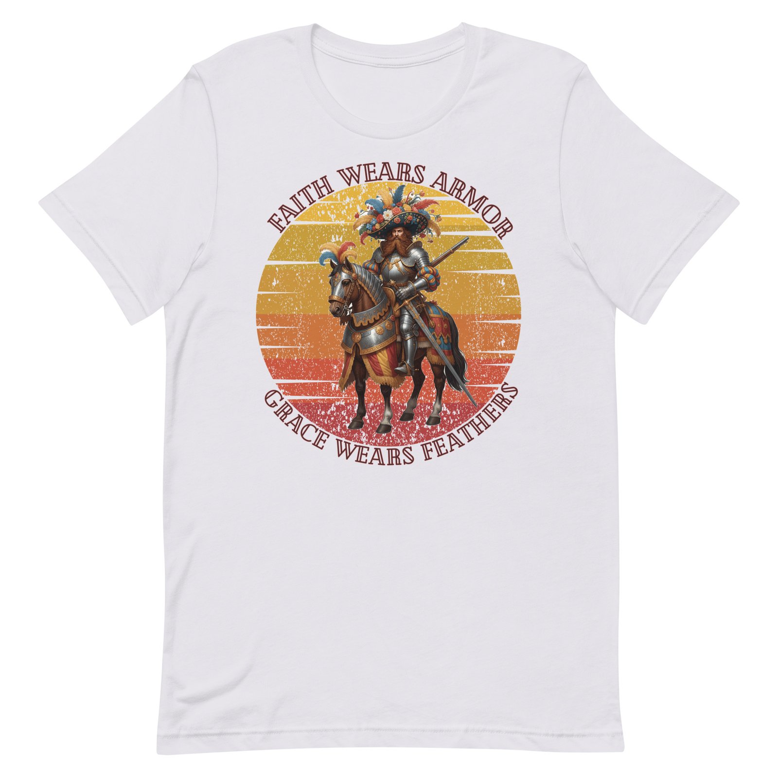 Armored and feathered Unisex t-shirt - Image 44