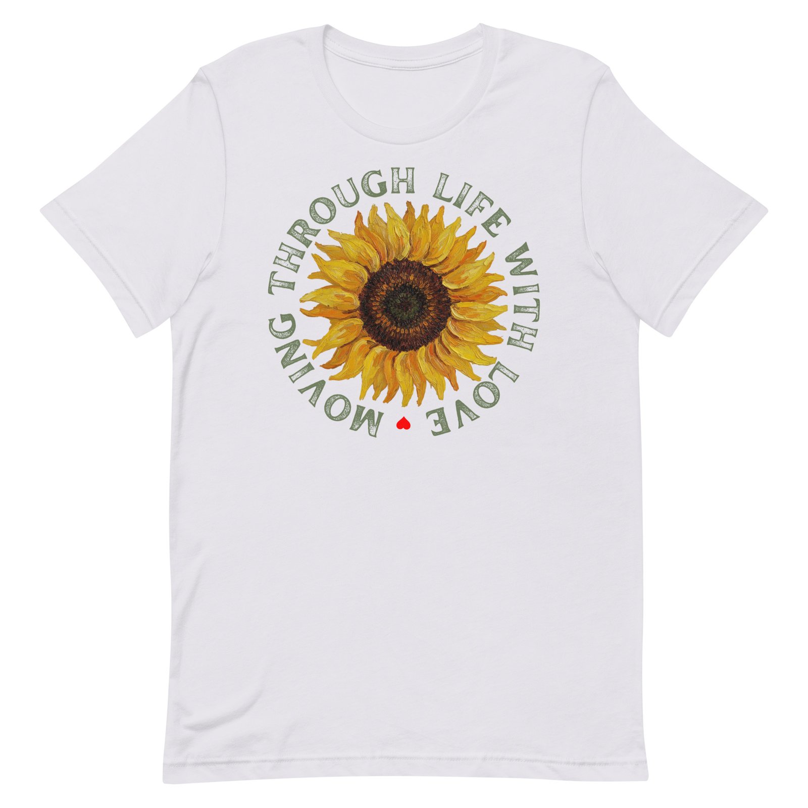 Moving through life with love Unisex t-shirt - Image 44