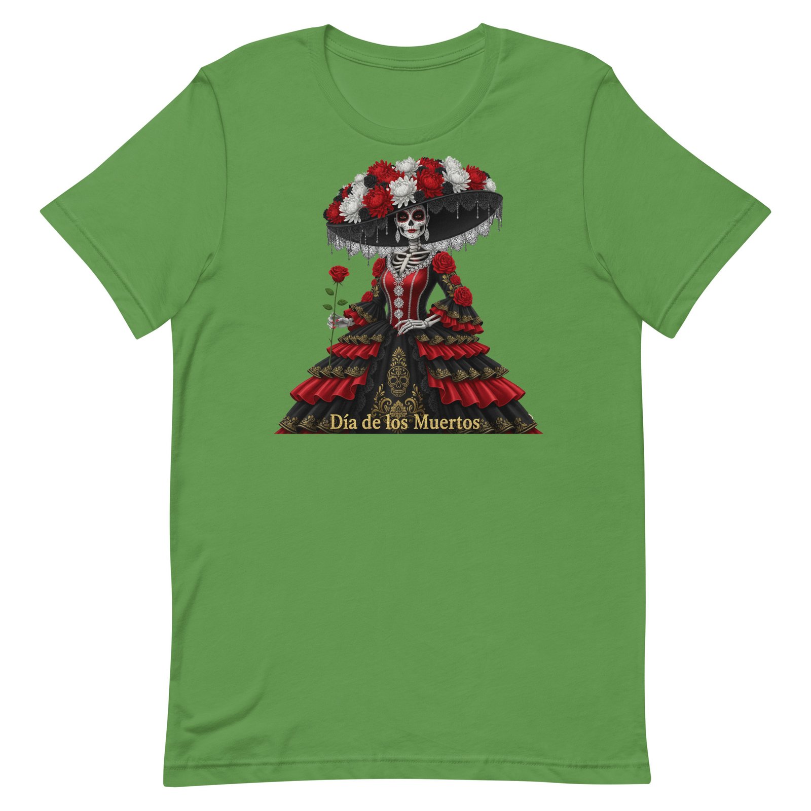 Catrina Dia de los Muertos Unisex t-shirt - Image 45