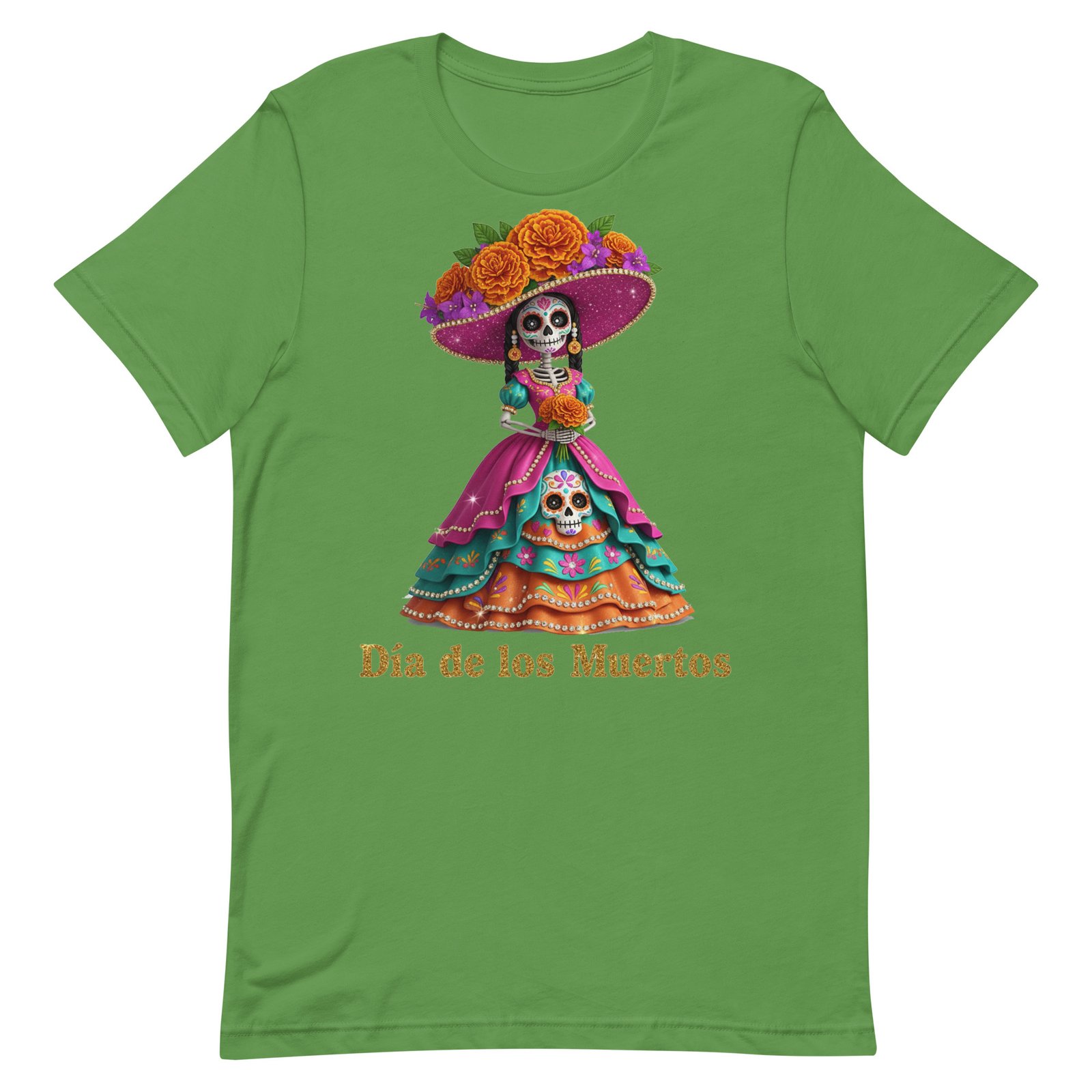Dia de los Muertos Catrina Unisex t-shirt - Image 45