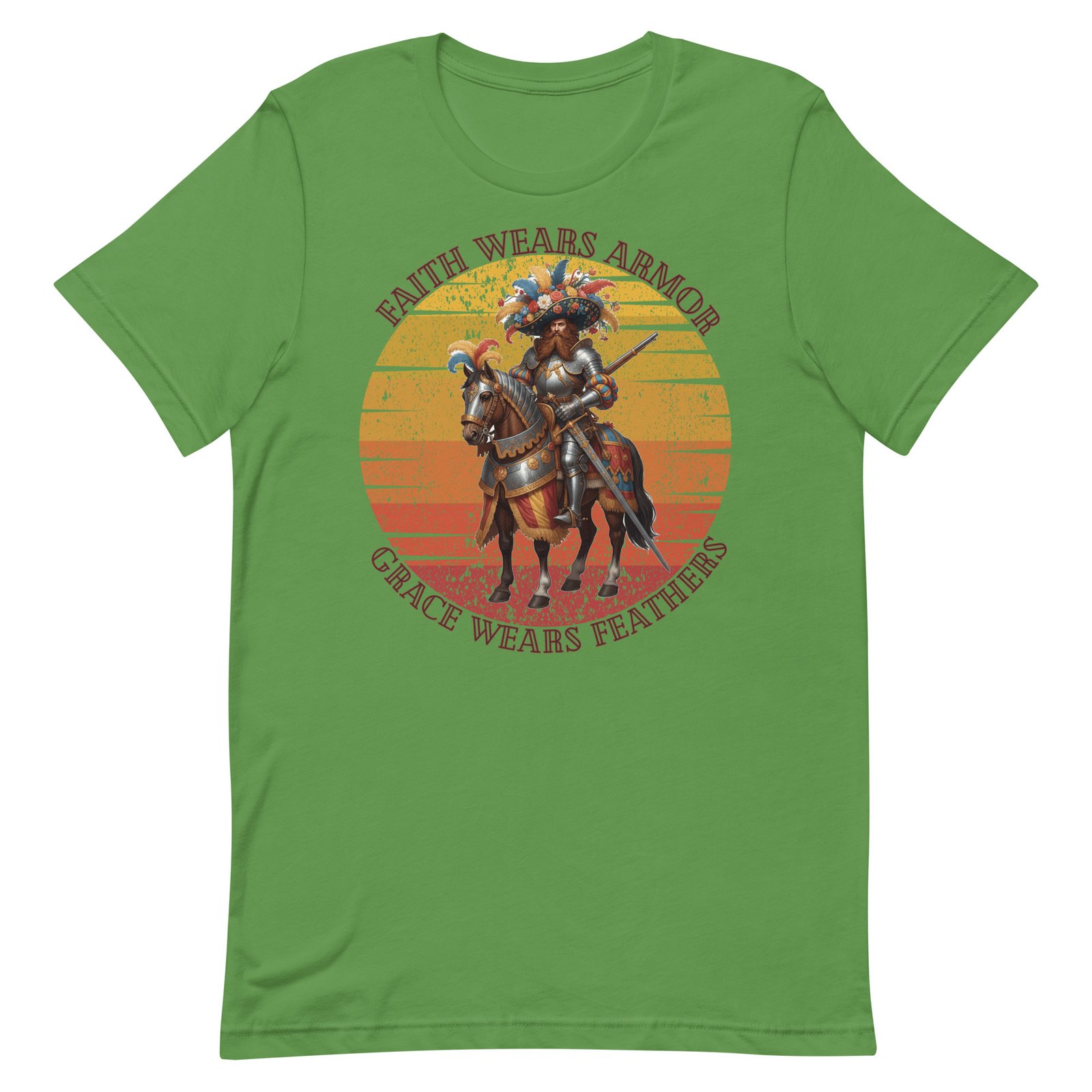 Armored and feathered Unisex t-shirt - Image 45
