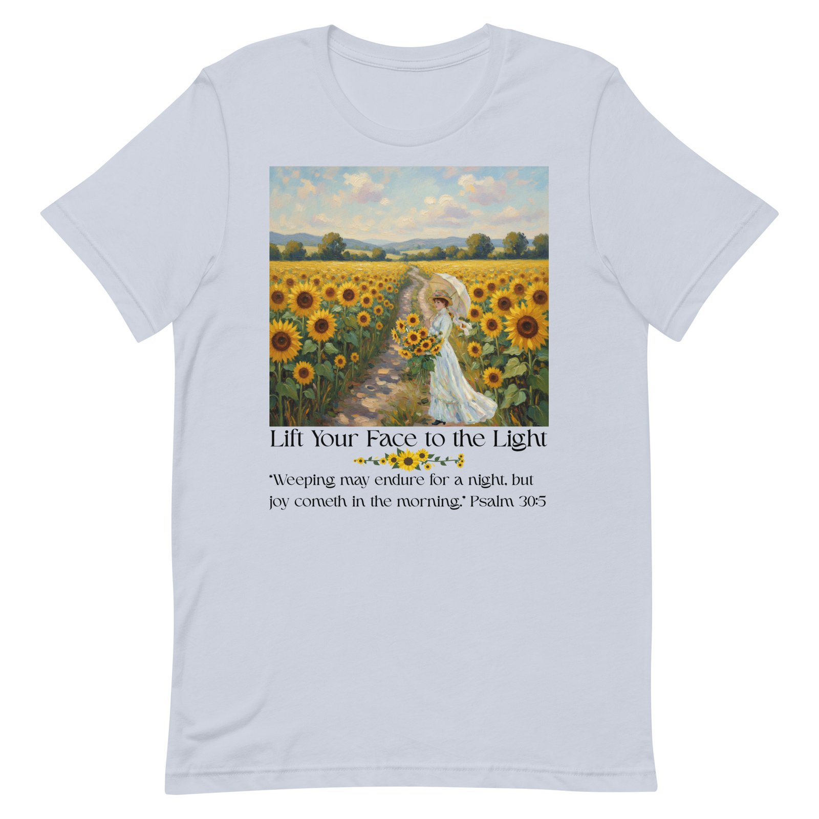 Lift your face to the light-Unisex t-shirt - Image 46