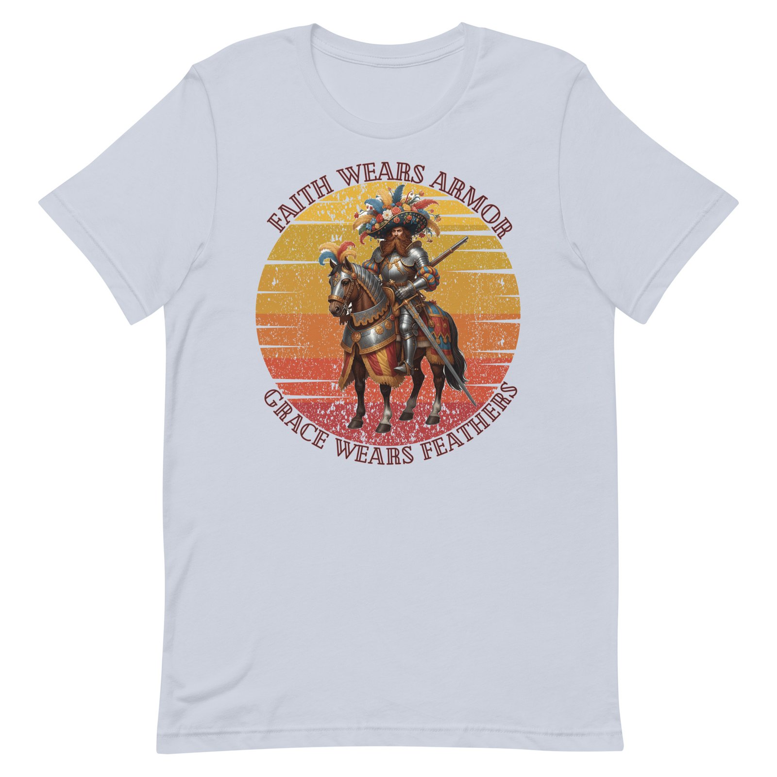 Armored and feathered Unisex t-shirt - Image 46