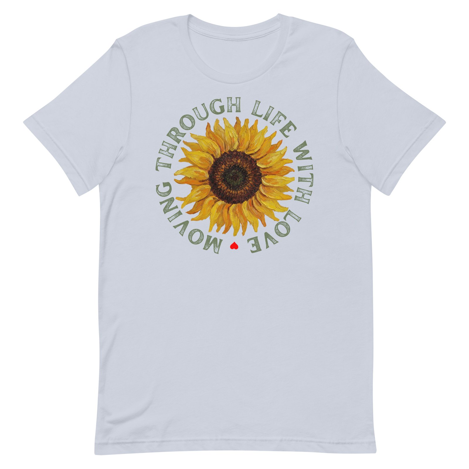 Moving through life with love Unisex t-shirt - Image 46