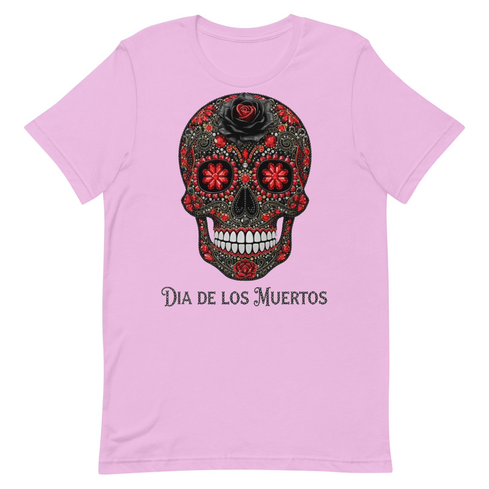 Dia de los Muertos Skull Unisex t-shirt - Image 47