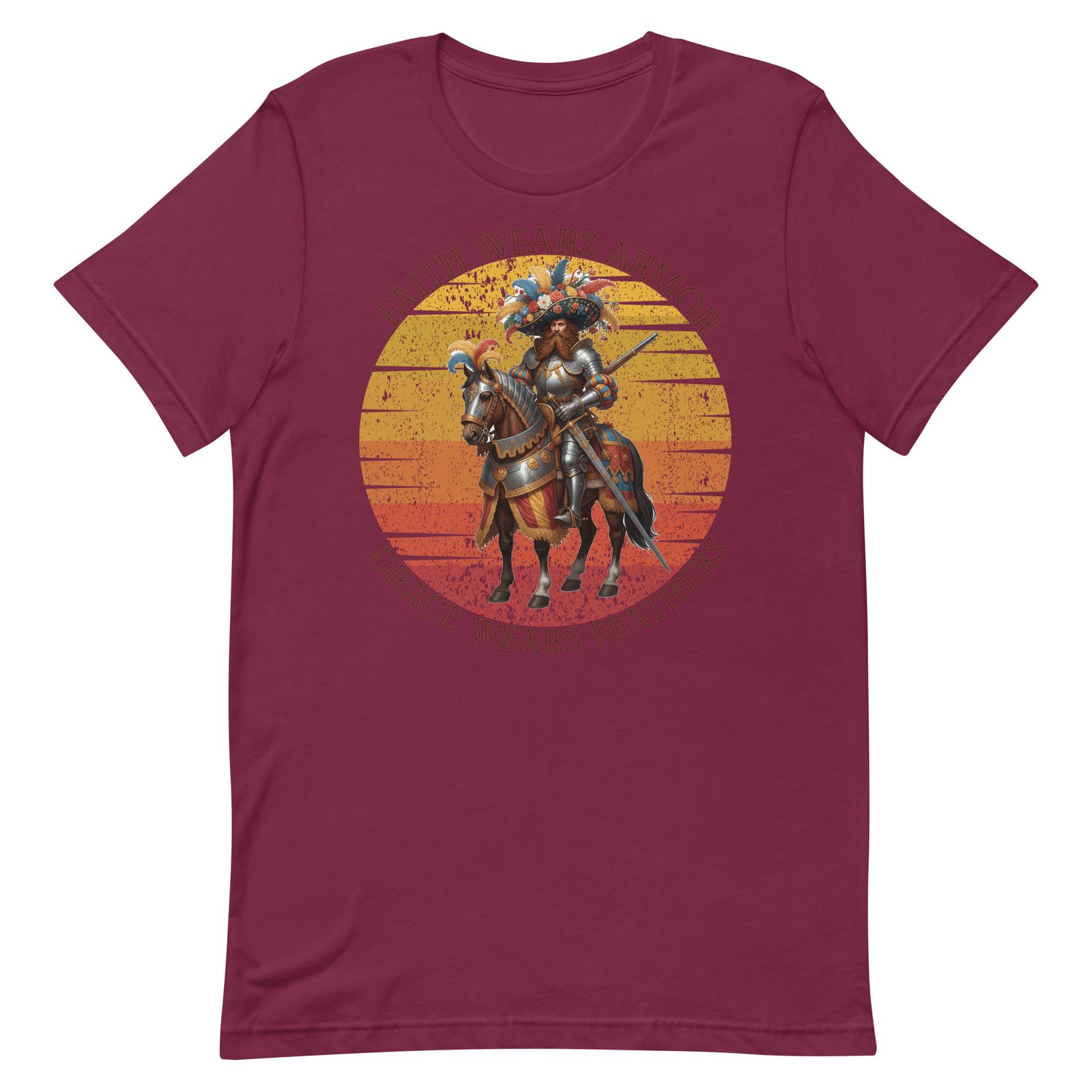 Armored and feathered Unisex t-shirt - Image 48