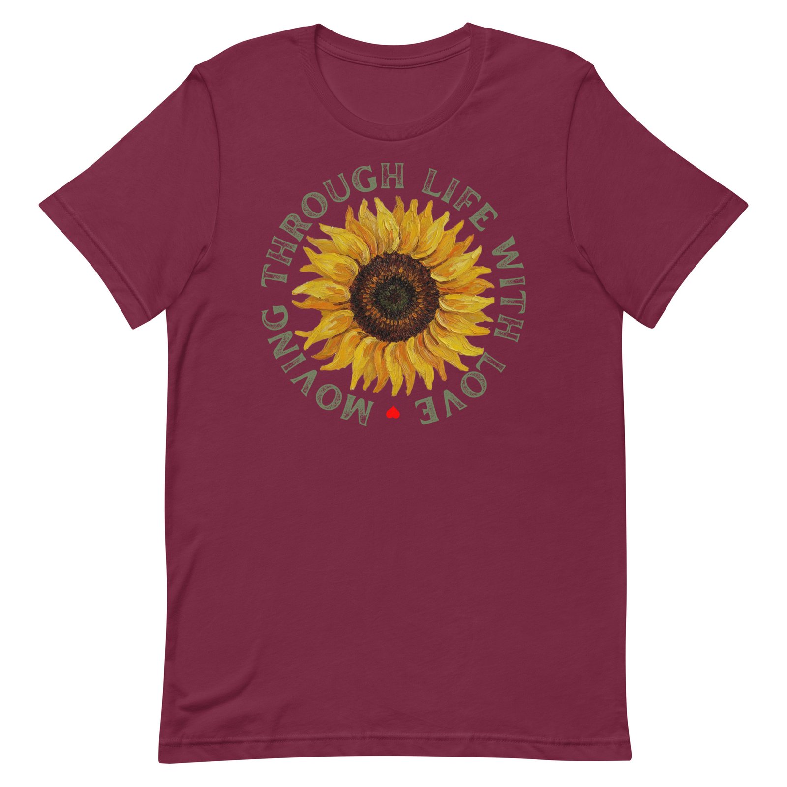 Moving through life with love Unisex t-shirt - Image 48