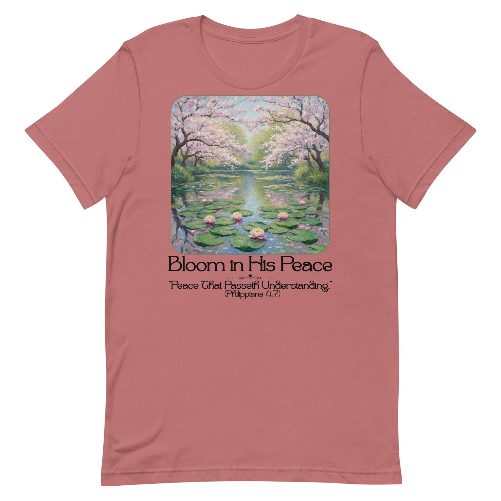 Bloom in his Peace Unisex t-shirt - Image 49