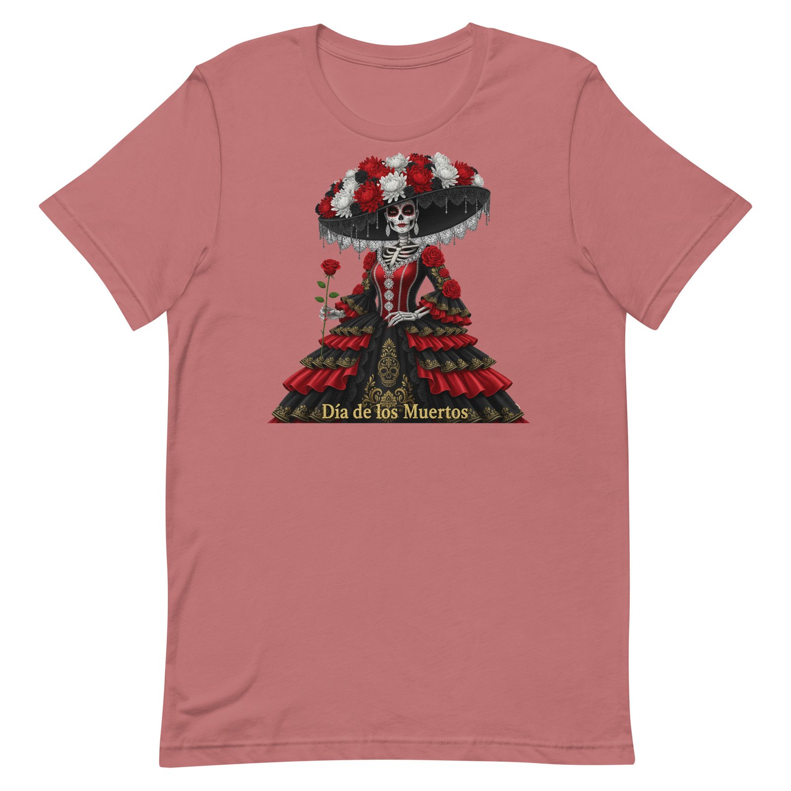 Catrina Dia de los Muertos Unisex t-shirt - Image 49