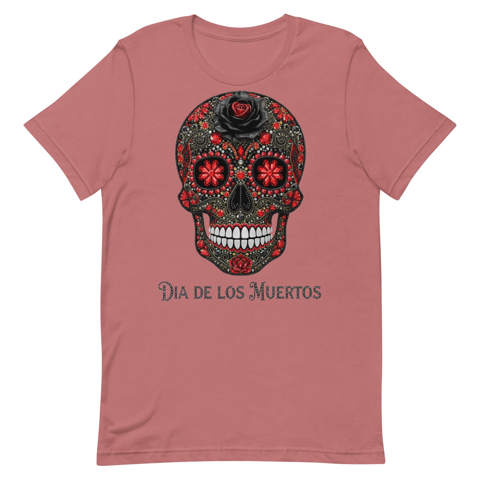 Dia de los Muertos Skull Unisex t-shirt - Image 49
