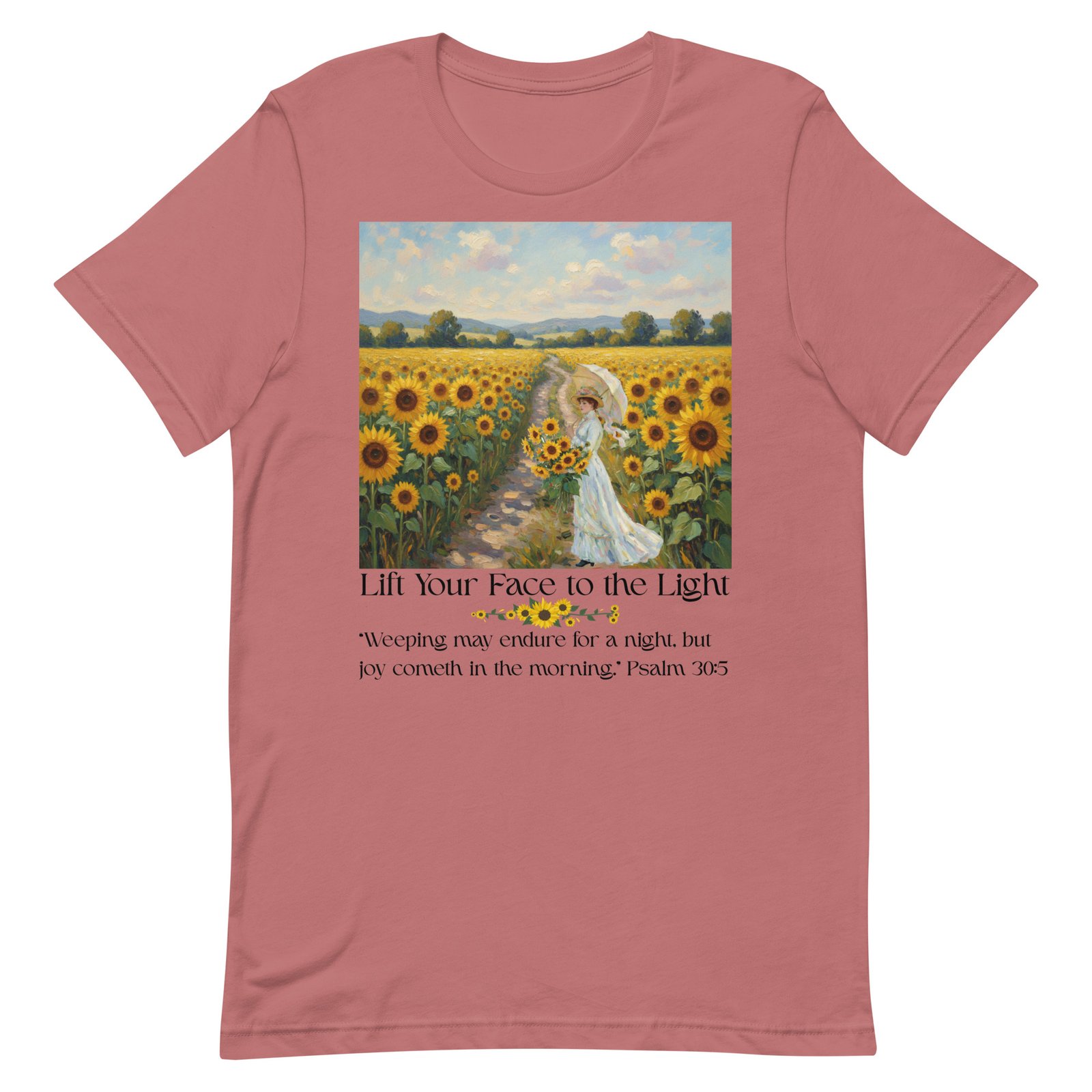 Lift your face to the light-Unisex t-shirt - Image 49