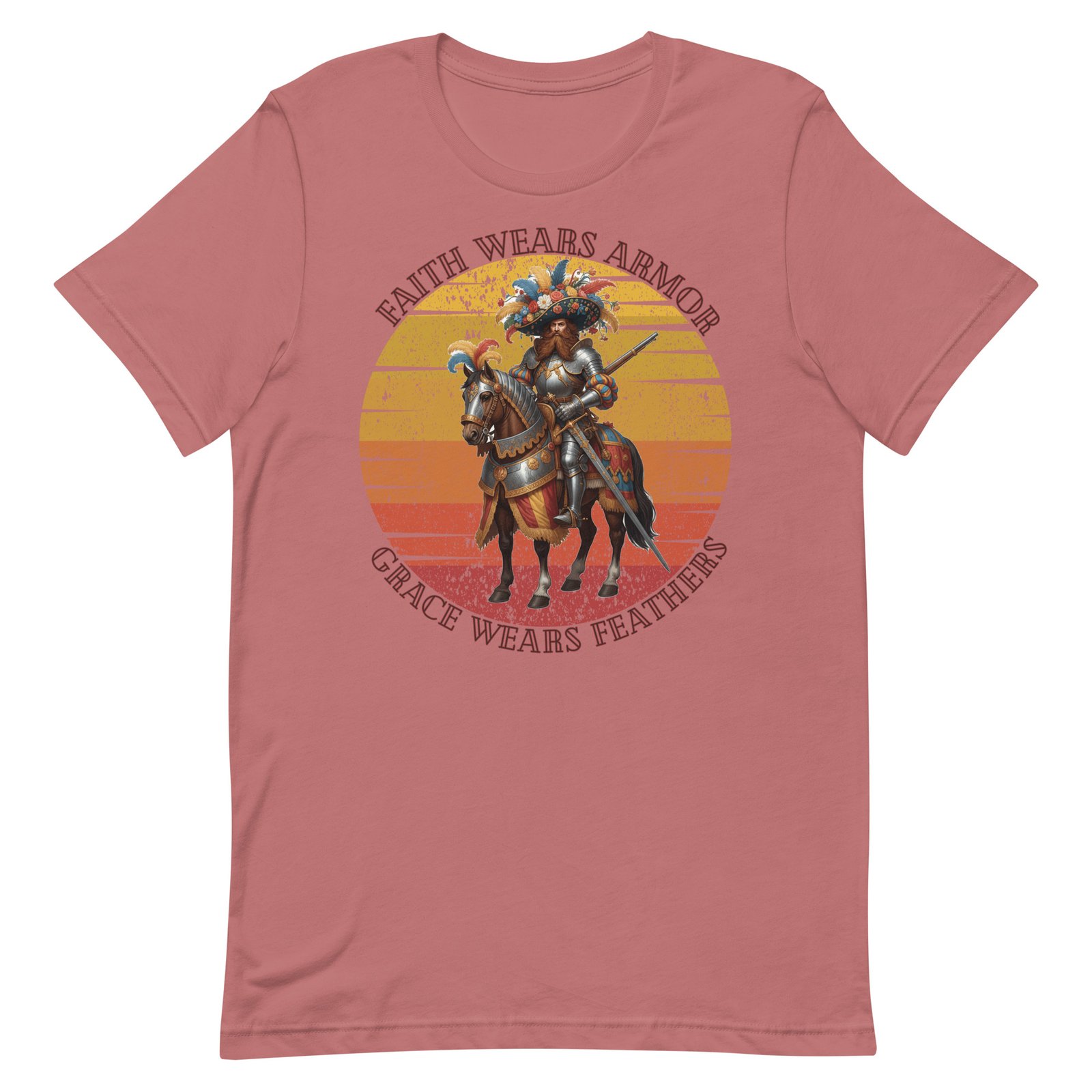 Armored and feathered Unisex t-shirt - Image 49